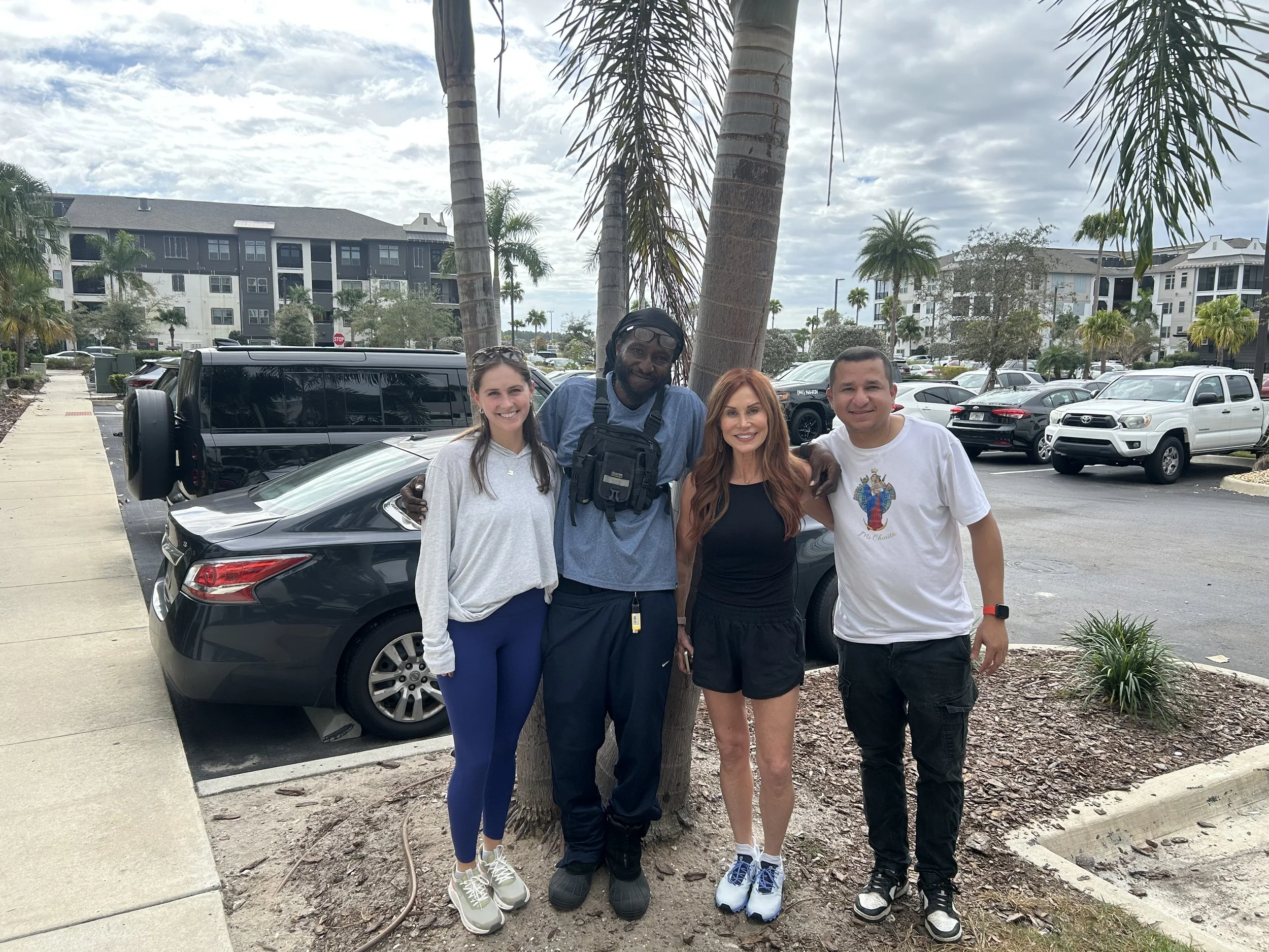 Genuine smiles reflect transparent communication and verified documentation throughout relocation. Real-time updates and photographic evidence eliminate moving anxiety through operational honesty.