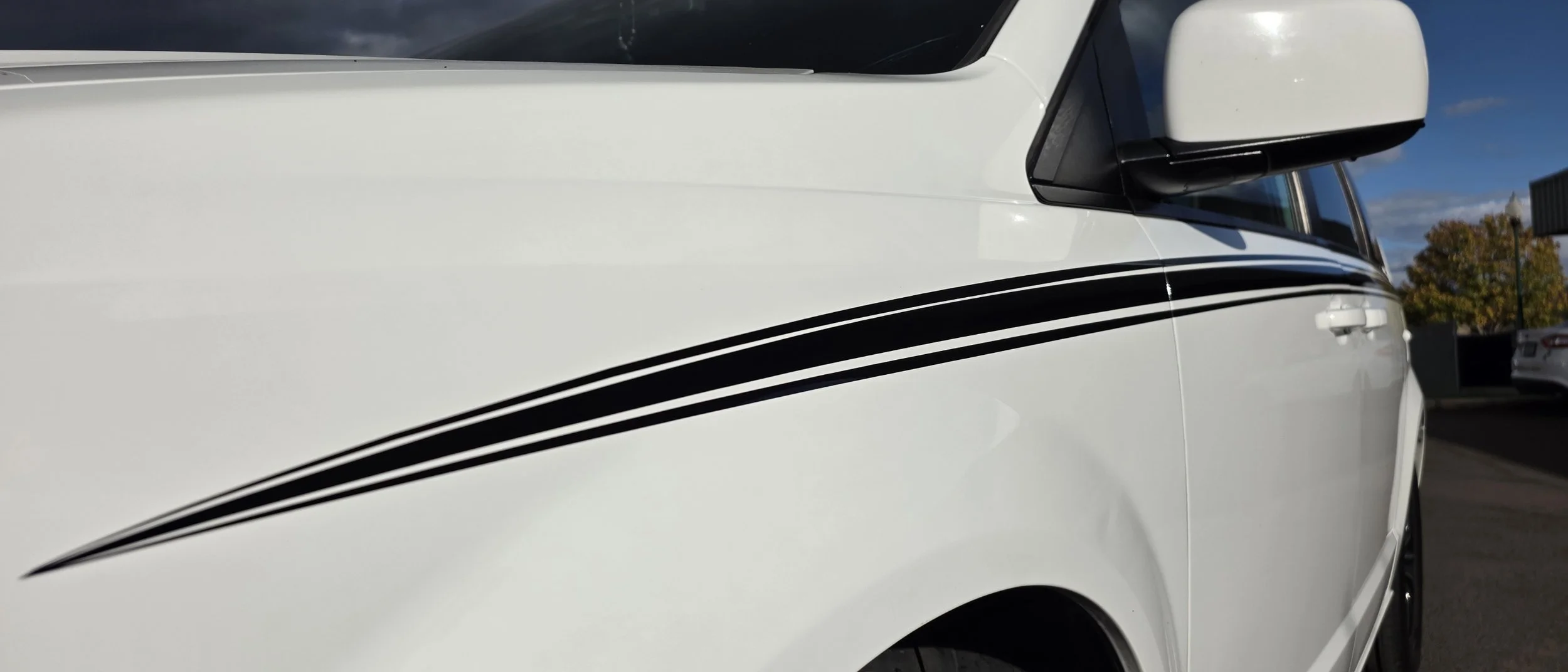 Dodge Caravan - Custom Stripes
