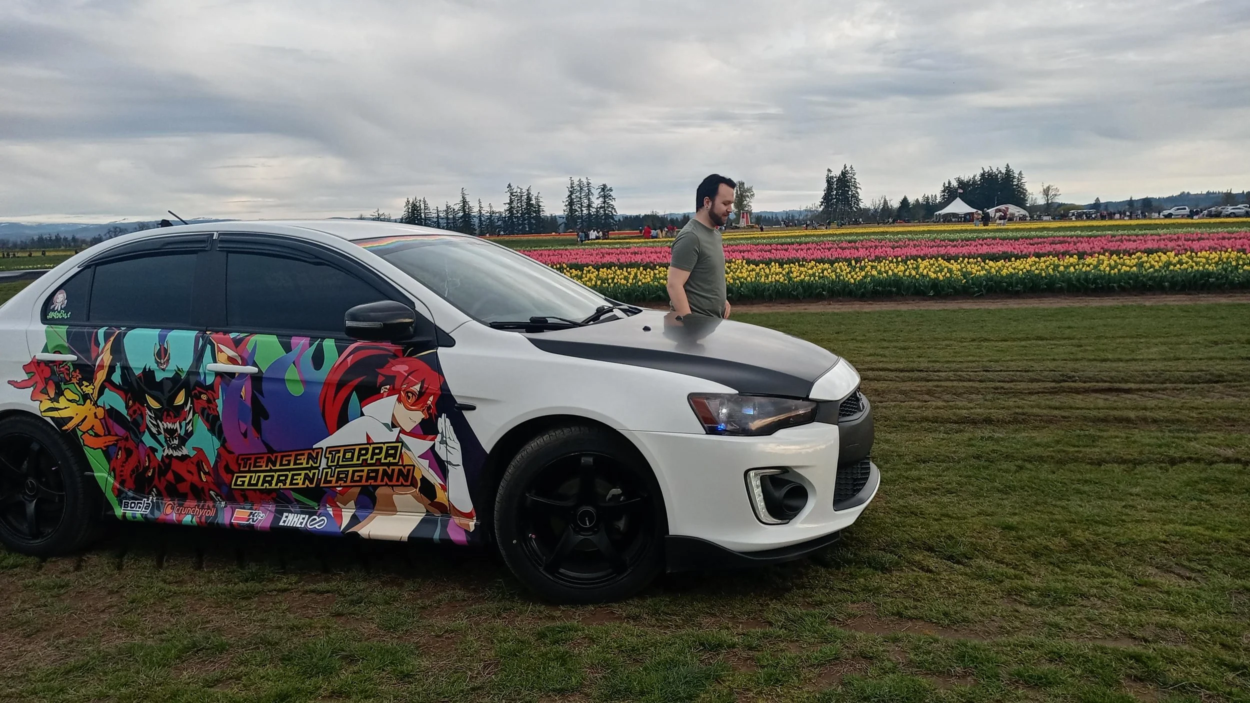 2016 Mitsubishi Lancer - Gurren Lagann Itasha