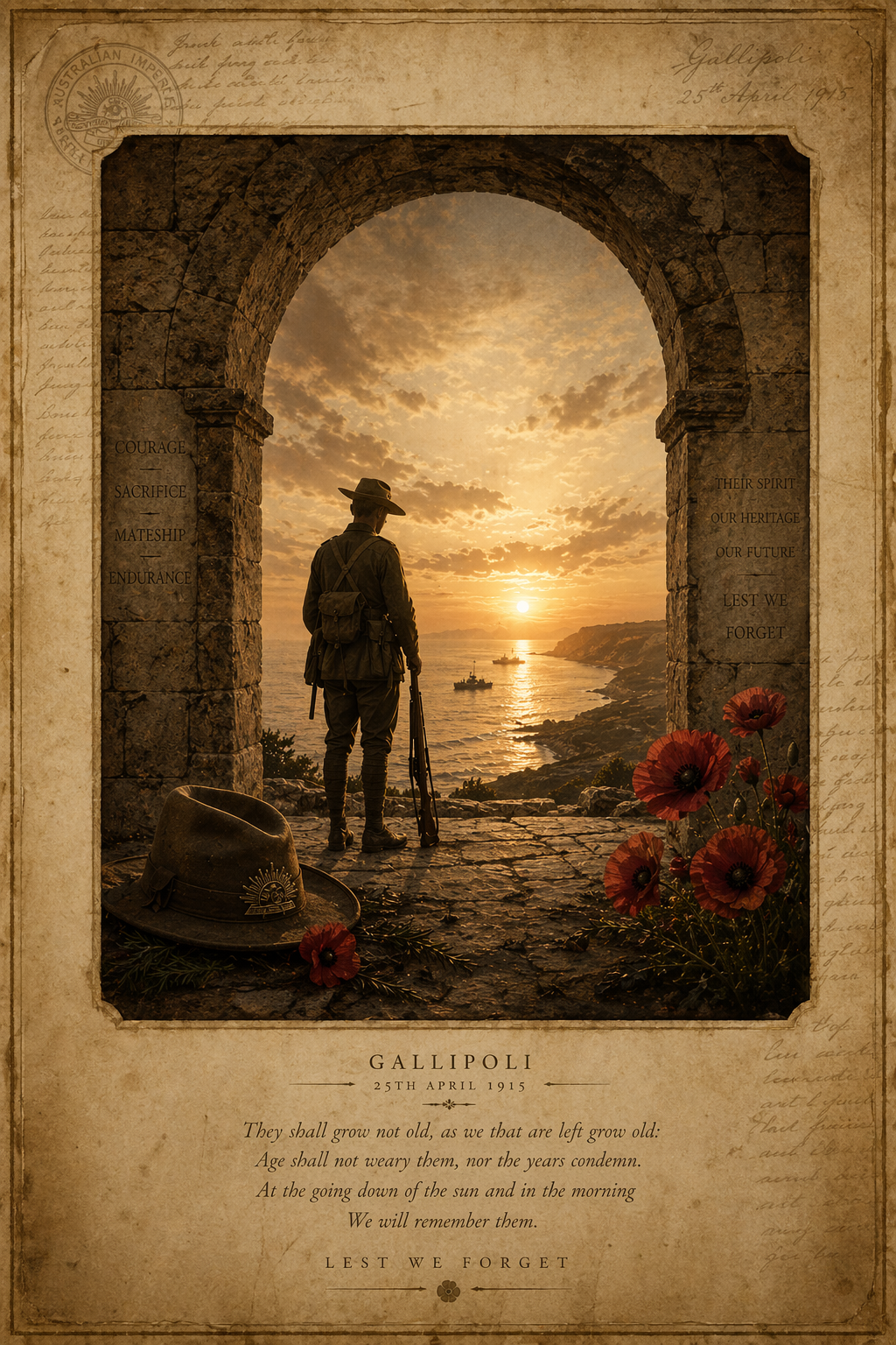 Ode of Remembrance 🇦🇺🇳🇿