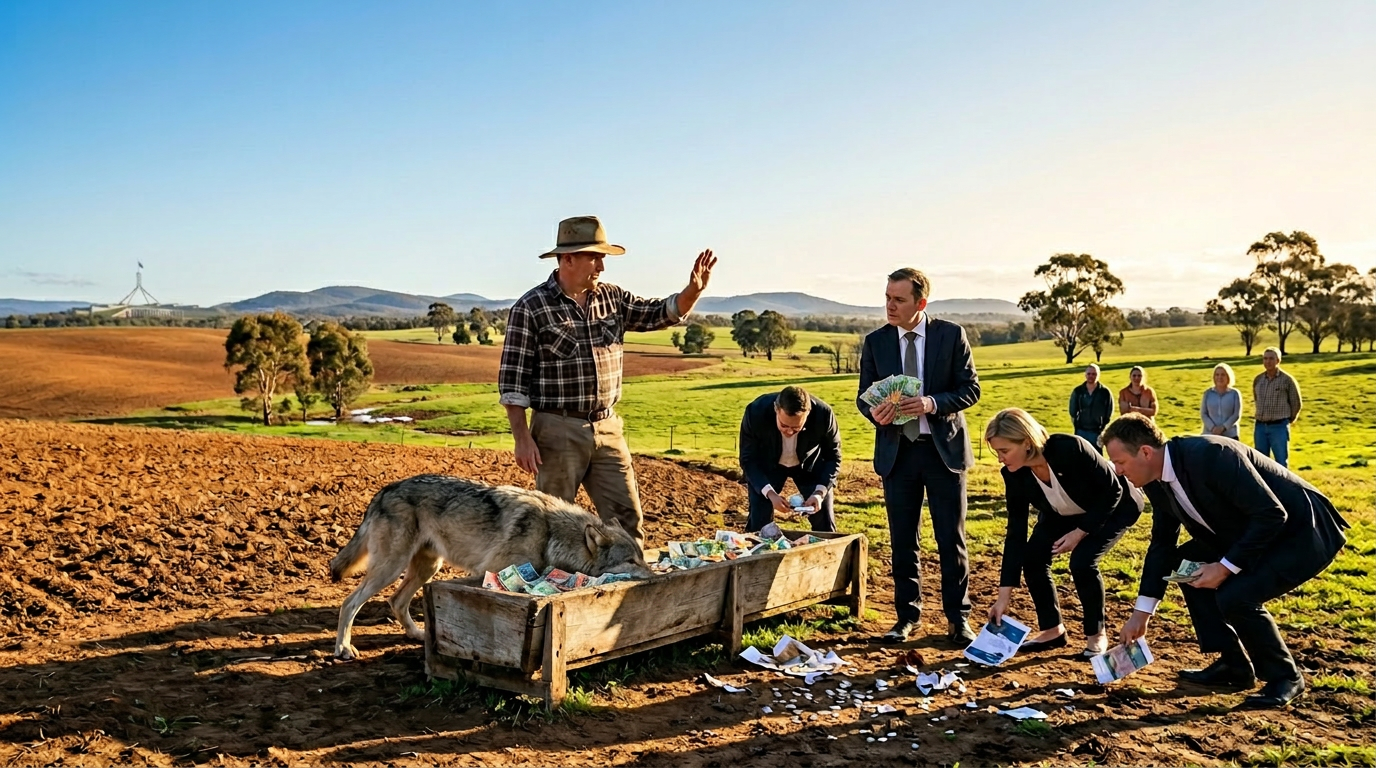 The Ploughman and the Wolf: An Aesop Fable in Modern Political Scavenging