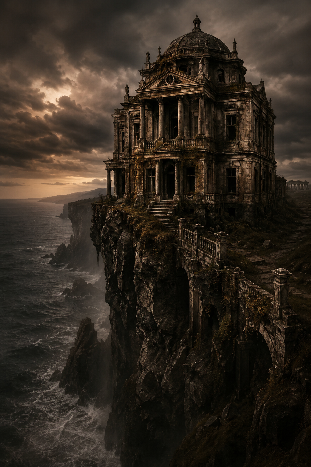Our House Stands on the Precipice: A Poem