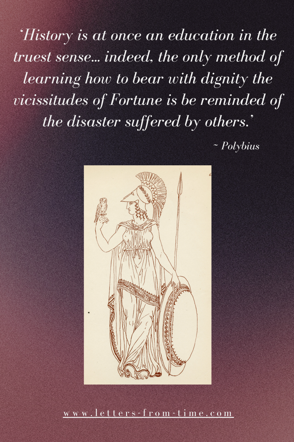 We must remember the past if we wish to understand the present and have an idea of the future.