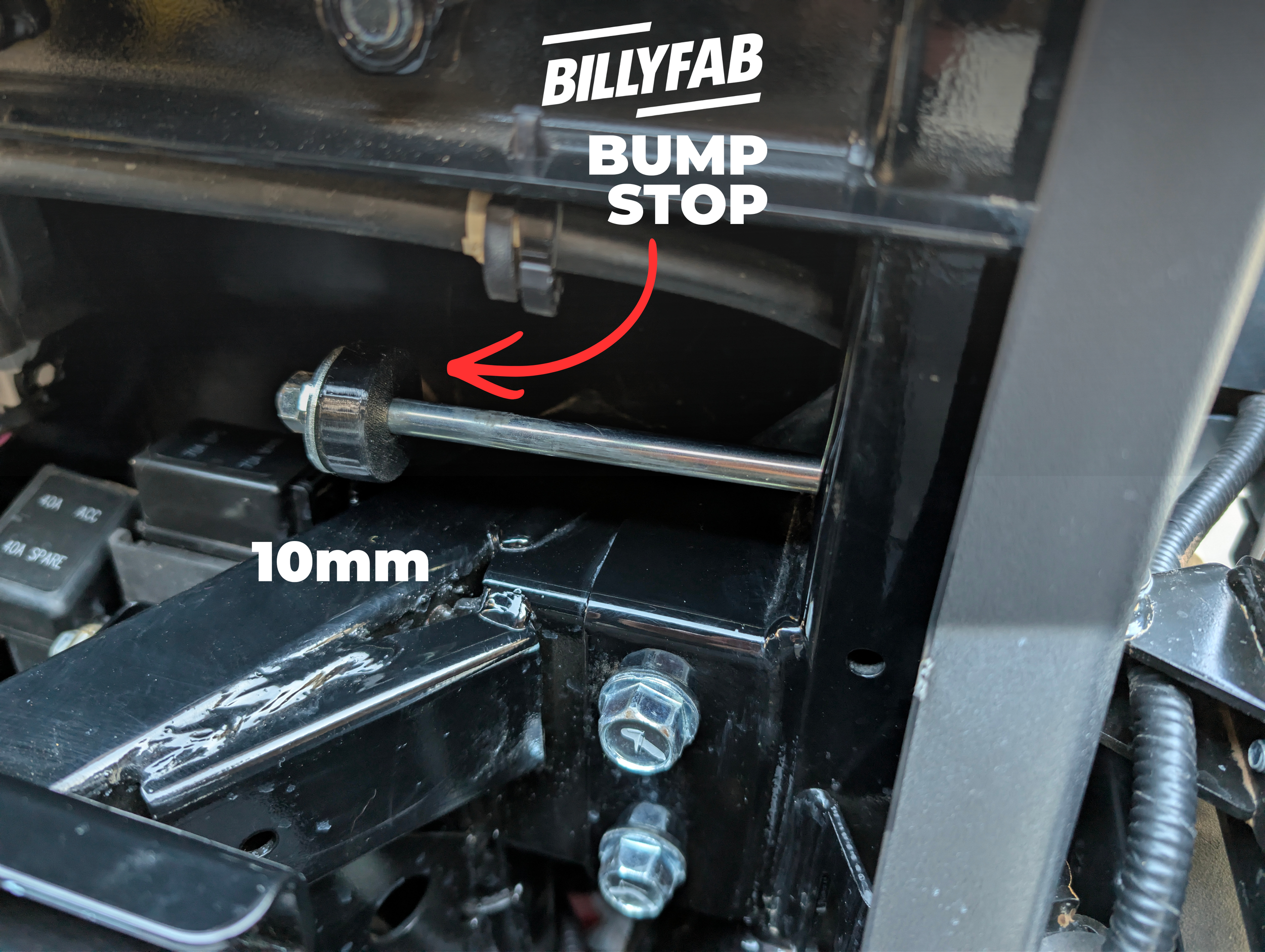 Kawasaki Ridge Rear Door Bump Stops QTY2
