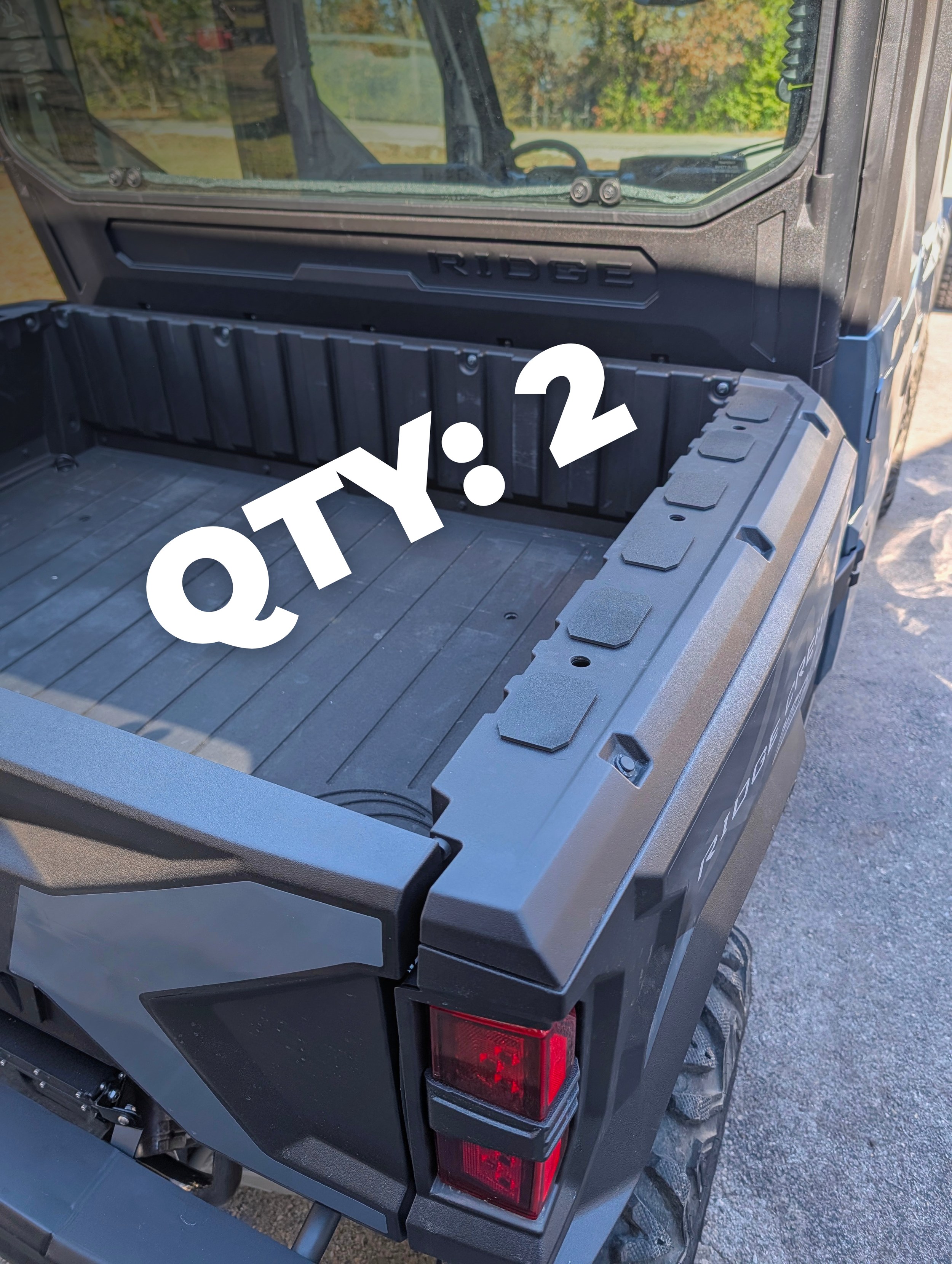 Kawasaki Ridge Stake Pocket Covers QTY 2