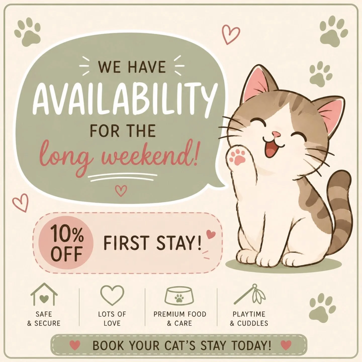 Call or book online #catsofmelbourne #cat #catsofinstagram #catboardingaustralia #catterycorner