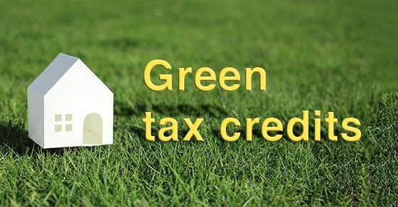 Green Tax Credits require $Greenbacks !