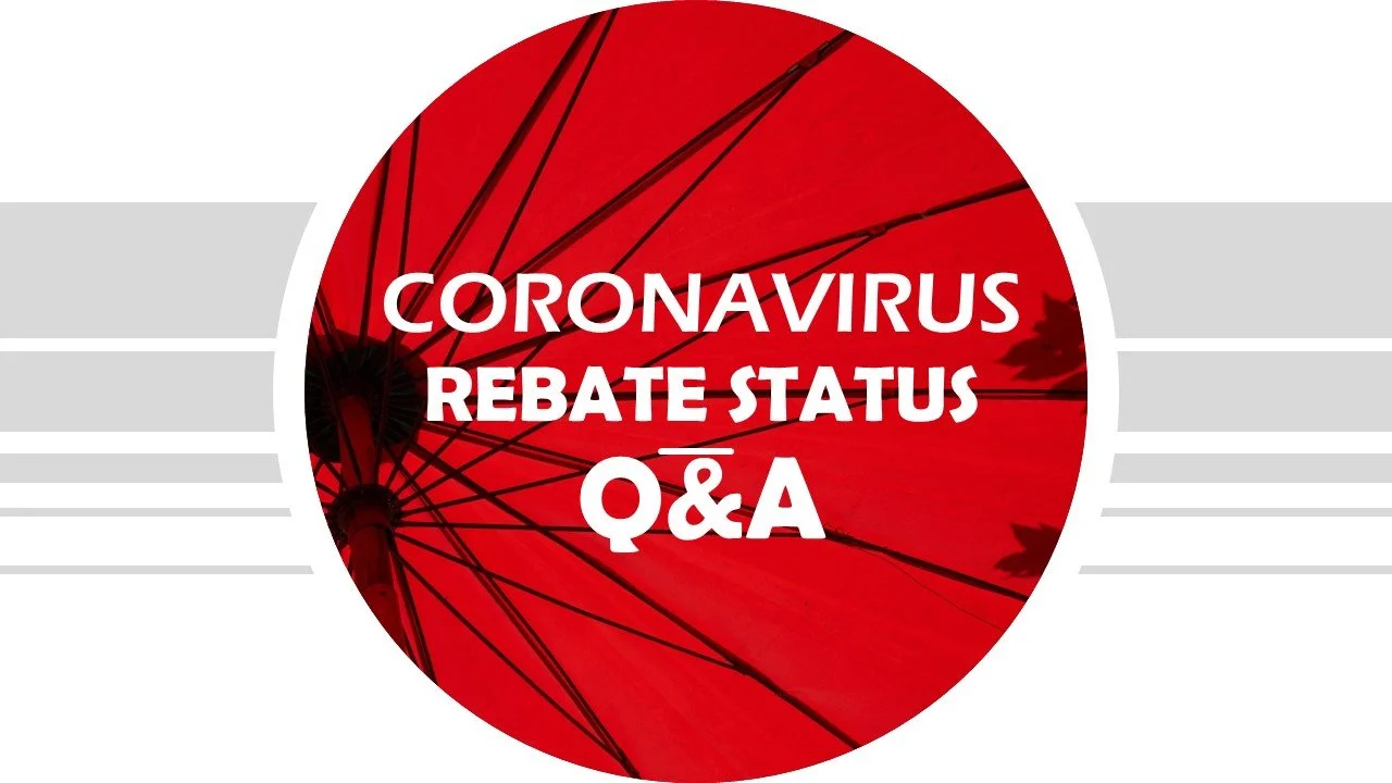 Check your Coronavirus Rebate Status… and more…