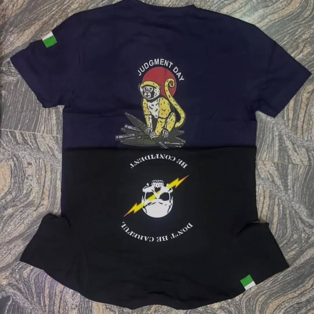 We'll keep fighting to dismantle terror !șis until peace and stability are achieved in Nigeria. You can support by send me A DM,  awesome shirts, patches, and flags. Your support means everything, thank you. 

Send me message and place you order. 🫡?