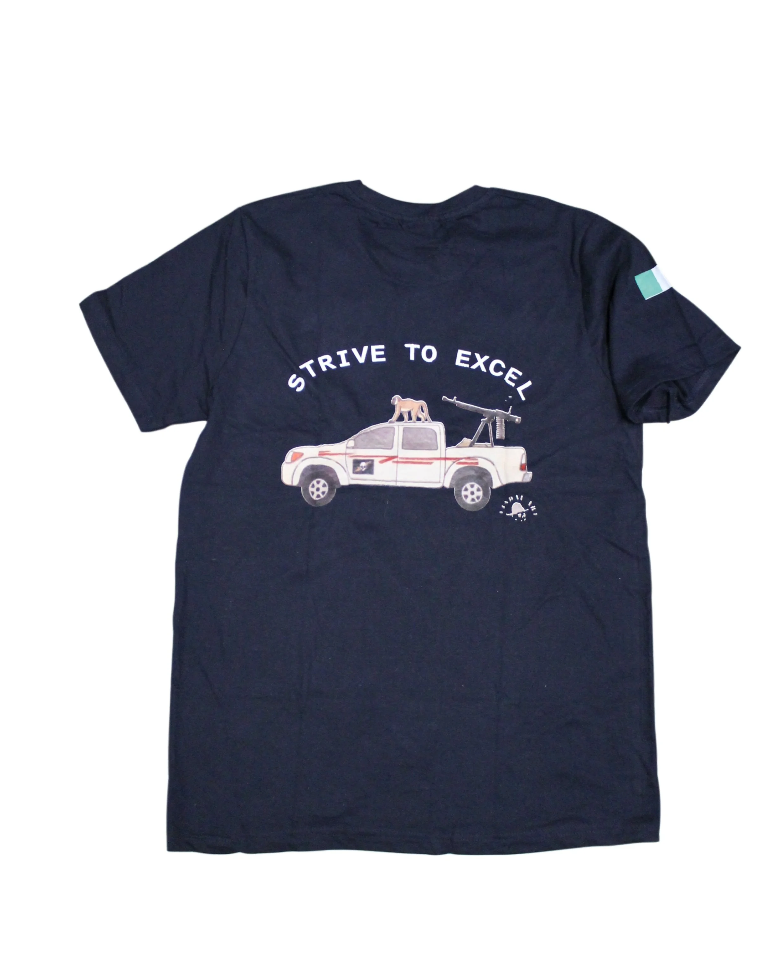 Strive to Excel Technical Blue Tee