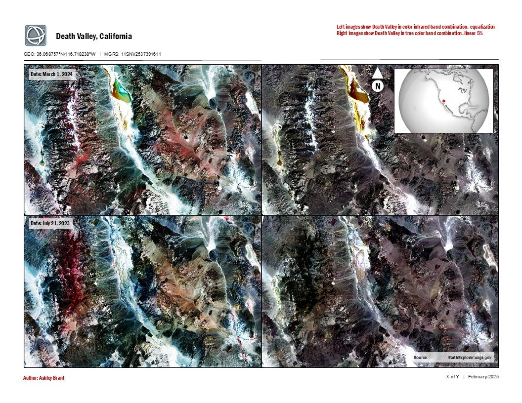 Coursework: Geoscience Applications of Remote Sensing