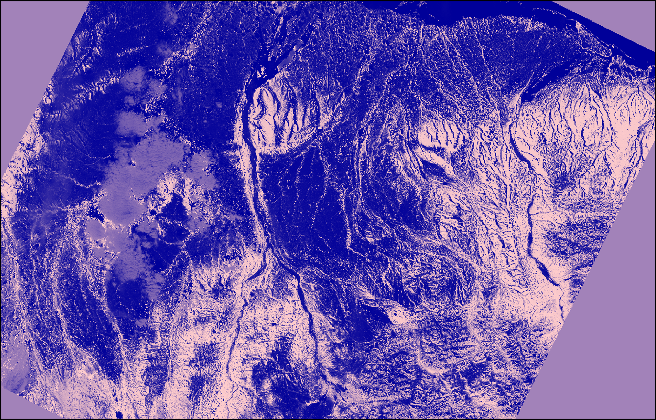 NDSI assessment of area in northern Alaska