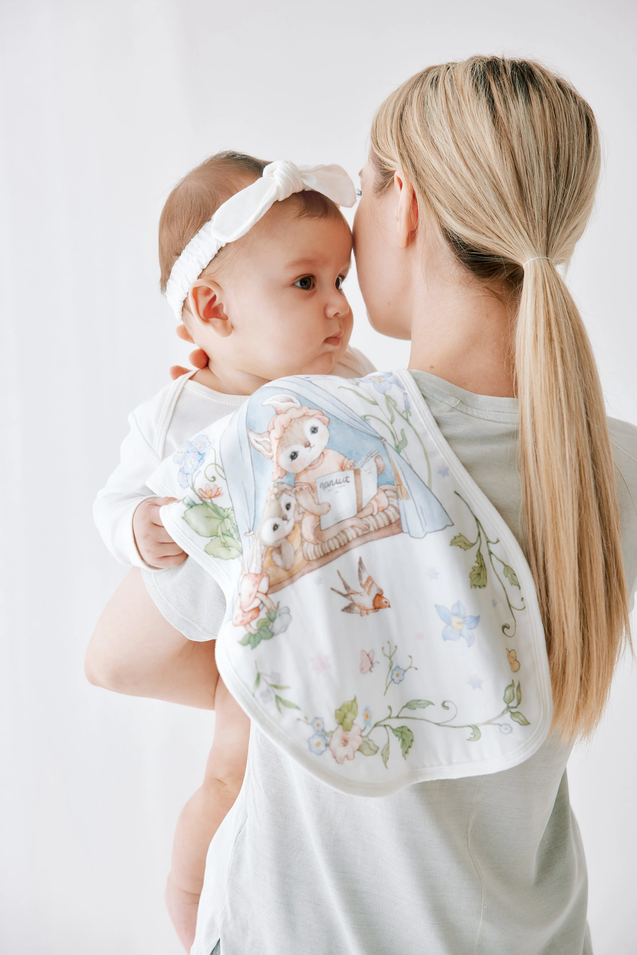 Burp Cloth (2 pieces）