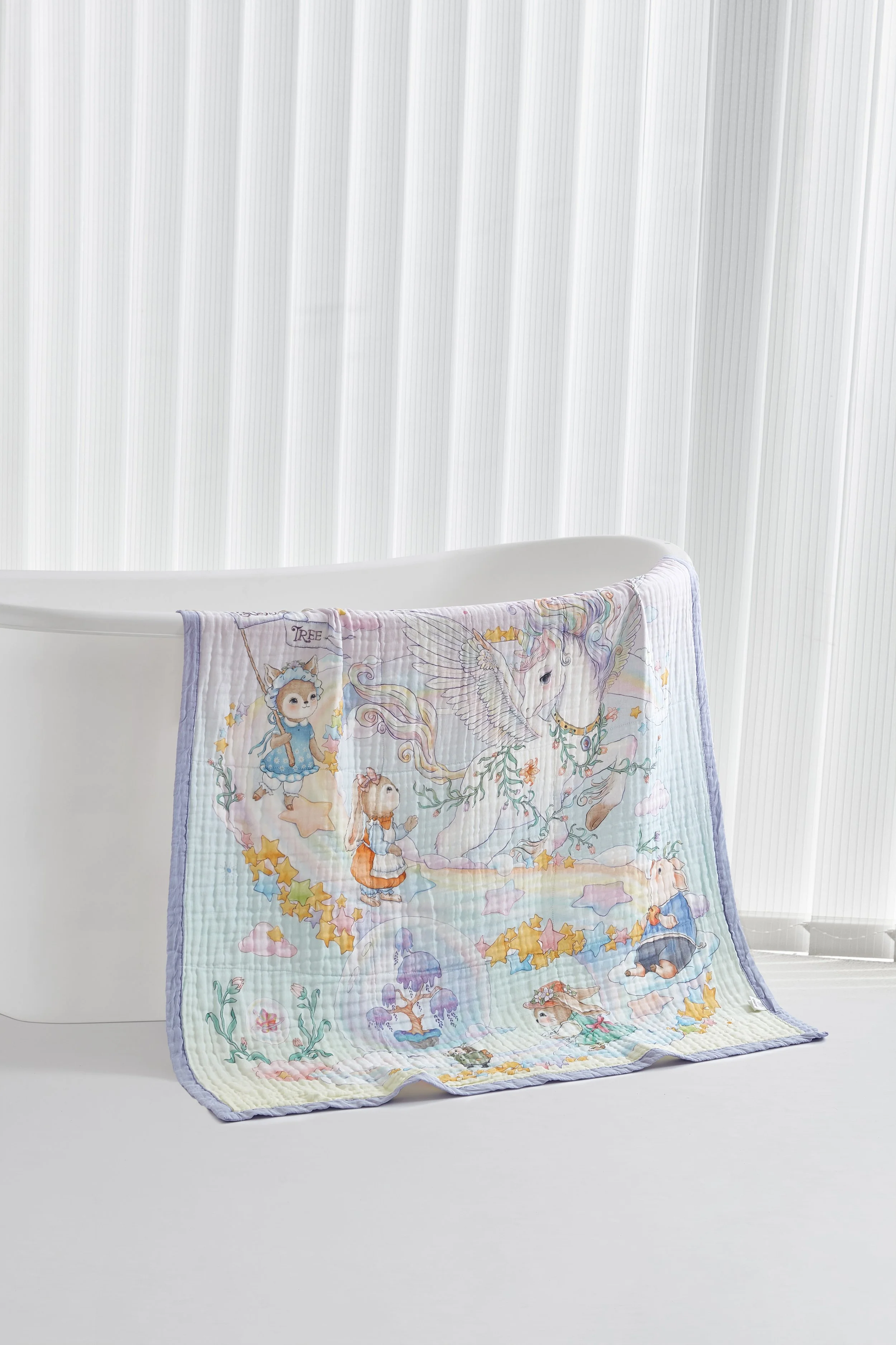 6-Layer Bubble Muslin Washcloth PRO