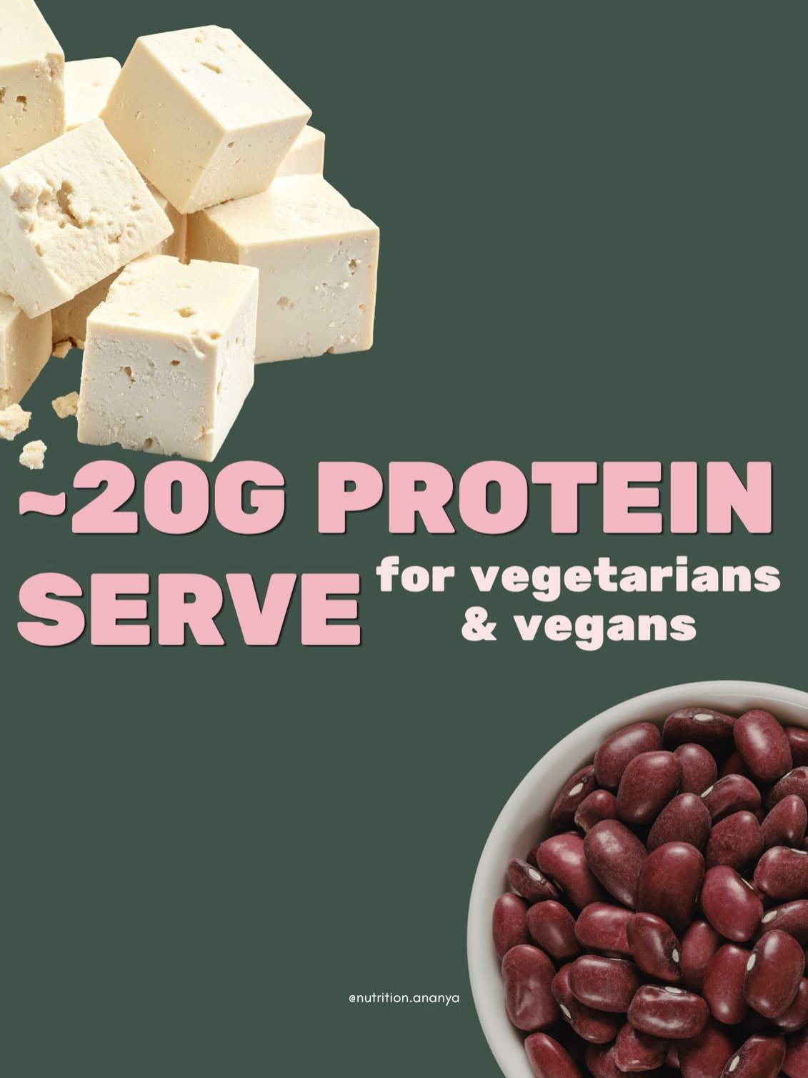 But where do you get your protein?!&rdquo; Here&rsquo;s your answer. 🌱

20g per serve, across dairy, soy, and food combos that work in an Indian kitchen. If you are a vegatarian that eats eggs, that&rsquo;s an additional protein source that can be s