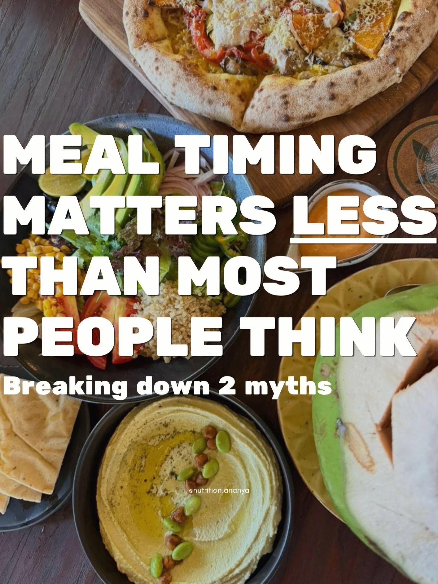 Meal timing isn&rsquo;t the first priority! 

Rush to have your protein shake post a workout/ training session? Have 6 meals or 3 meals a day? Swipe for a breakdown and our thoughts. 

For 1:1 nutrition, DM us today. 

[nutrition, protein, meals, mea
