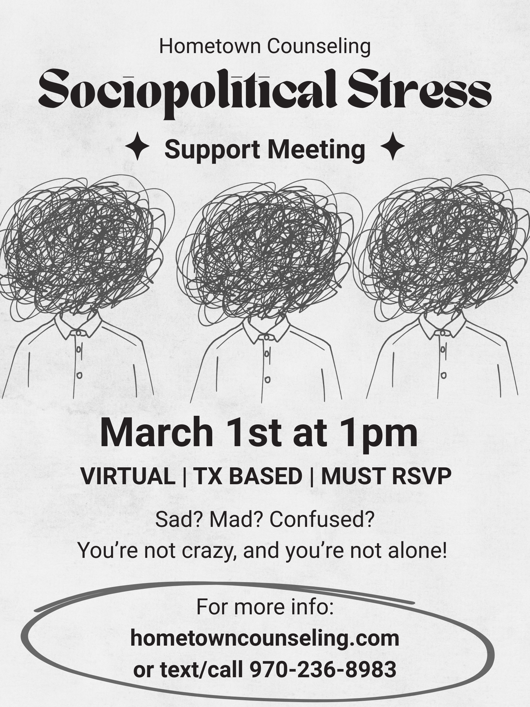 March Support Group