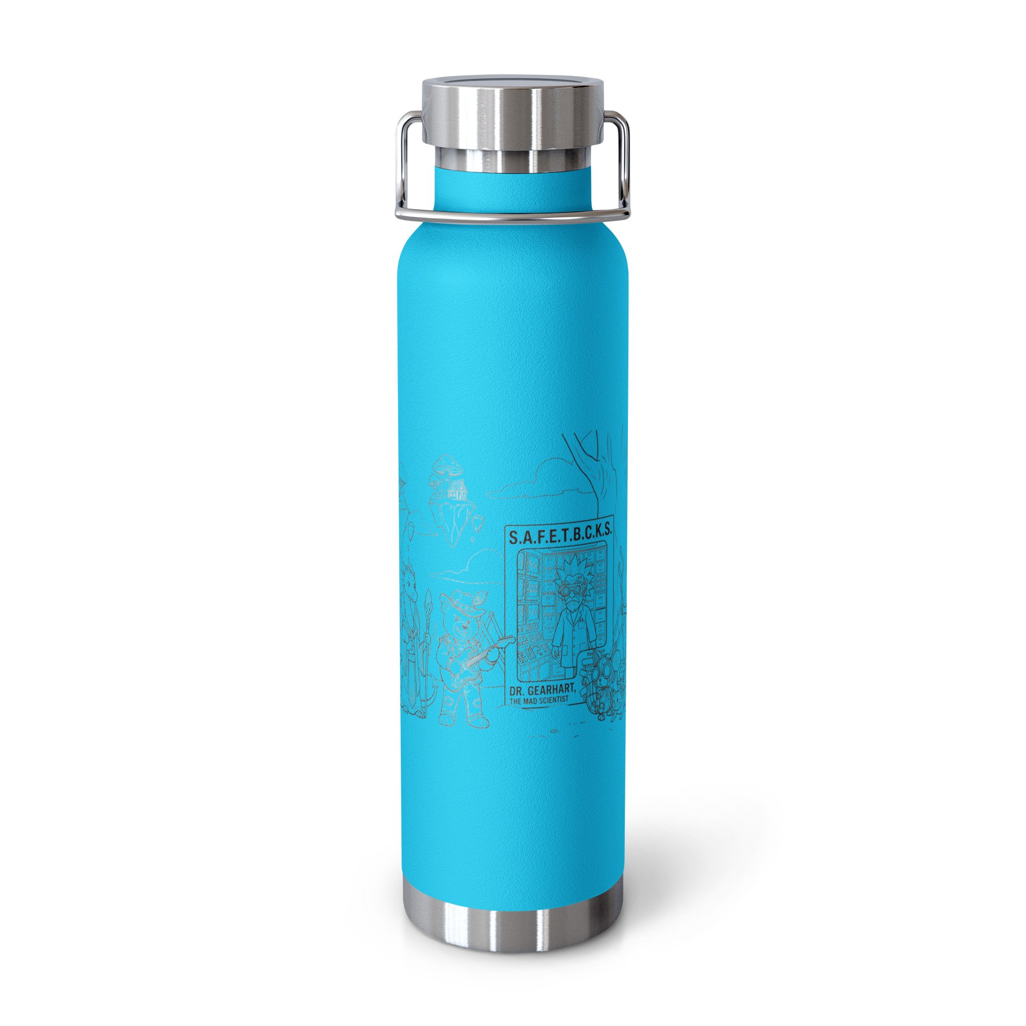 Defenders of Zzzodd: Dreamers Return Cast Water Bottle