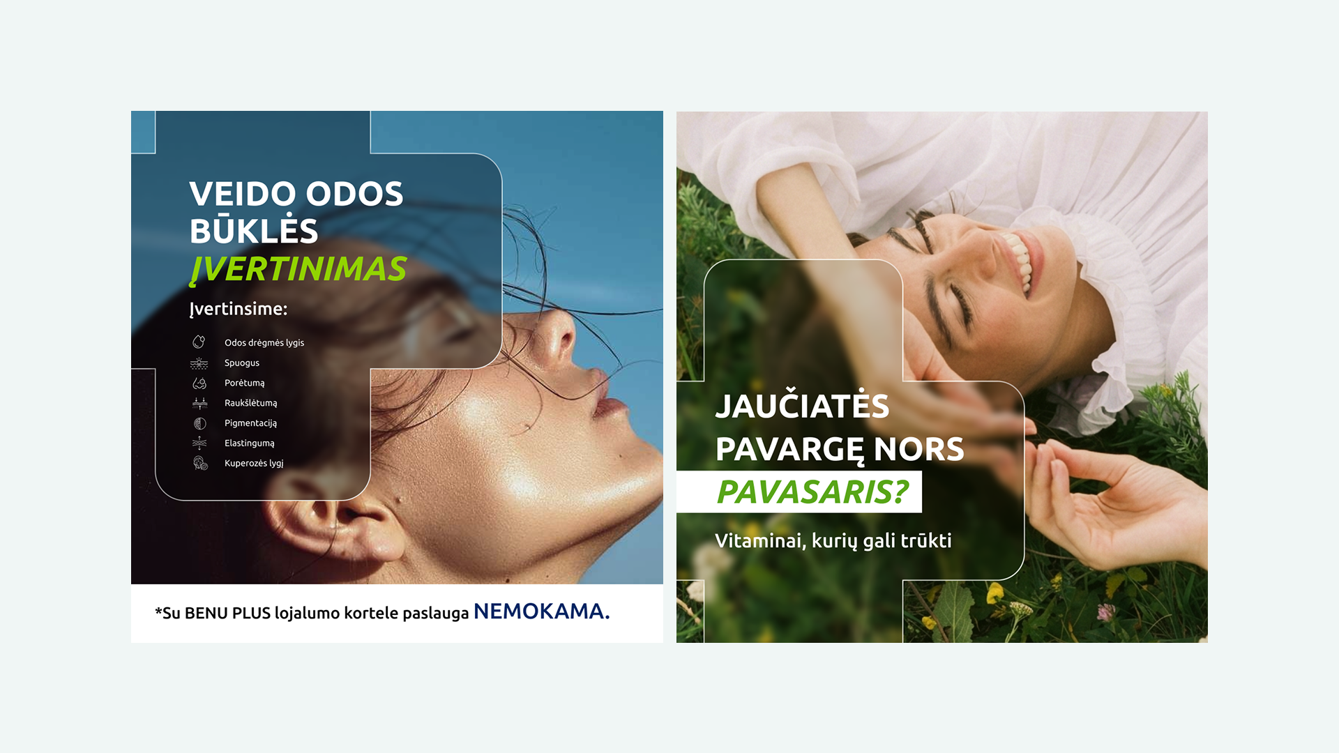 BENU marketing visuals