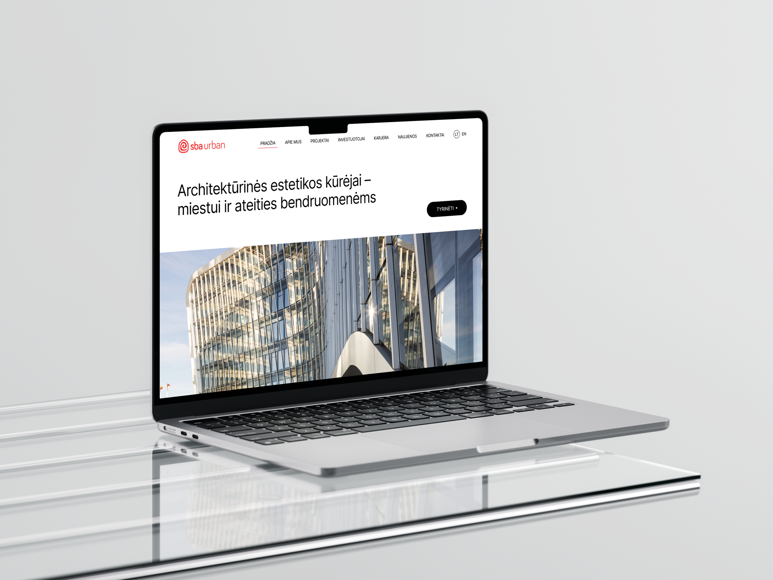 SBA Urban / Website design