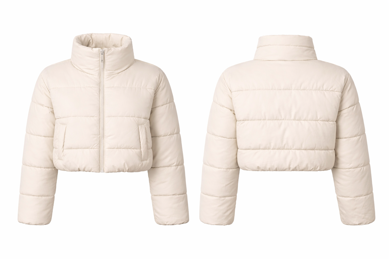 Cropped cream puffer jacket front and back.png