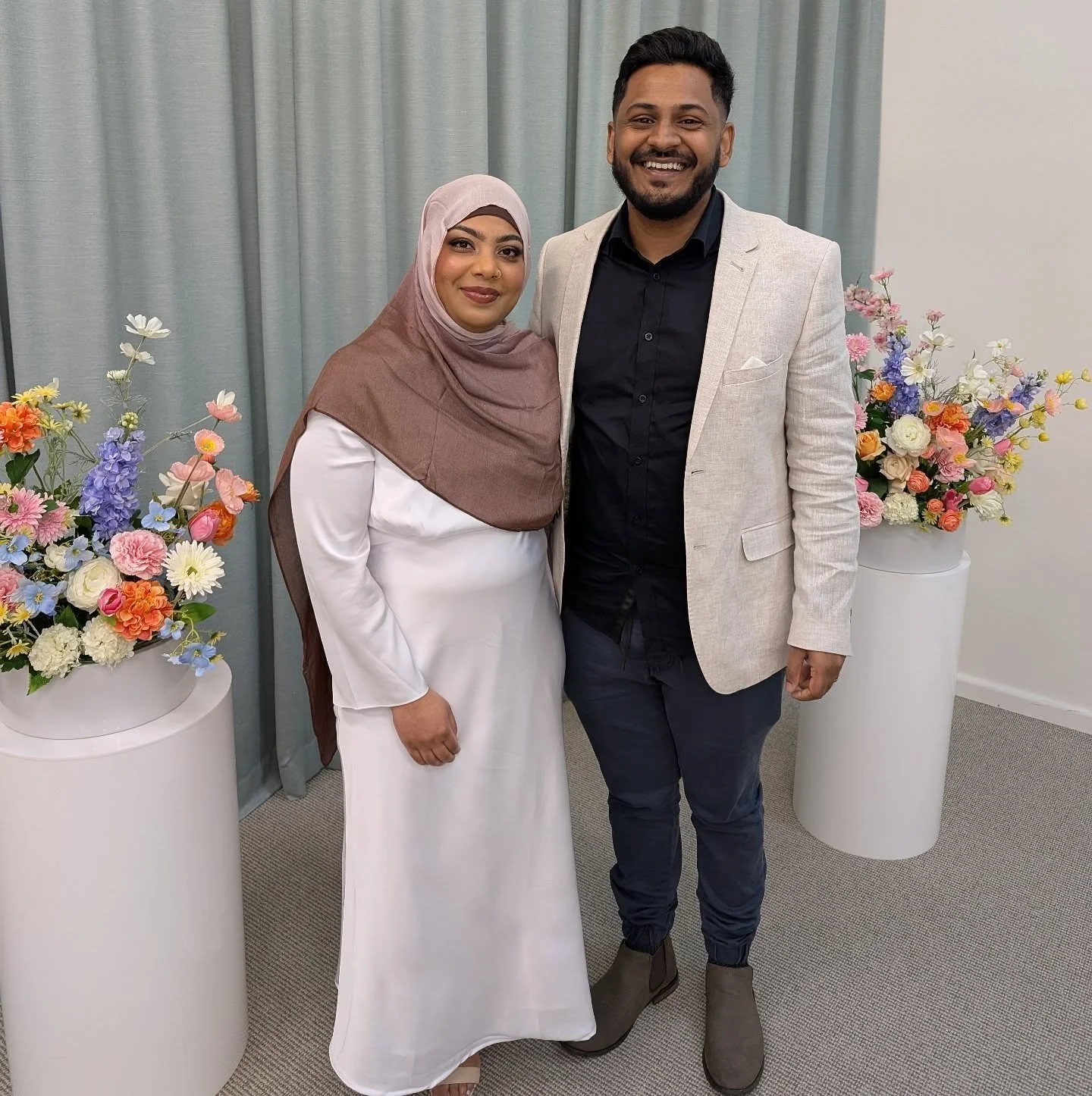 Can we just take a moment to admire the beautiful Shalini &amp; Irfan who have been together for 10+ years; starting their journey together in NZ, moving their lives over here all those years ago and now finally wanting to take that next step in thei