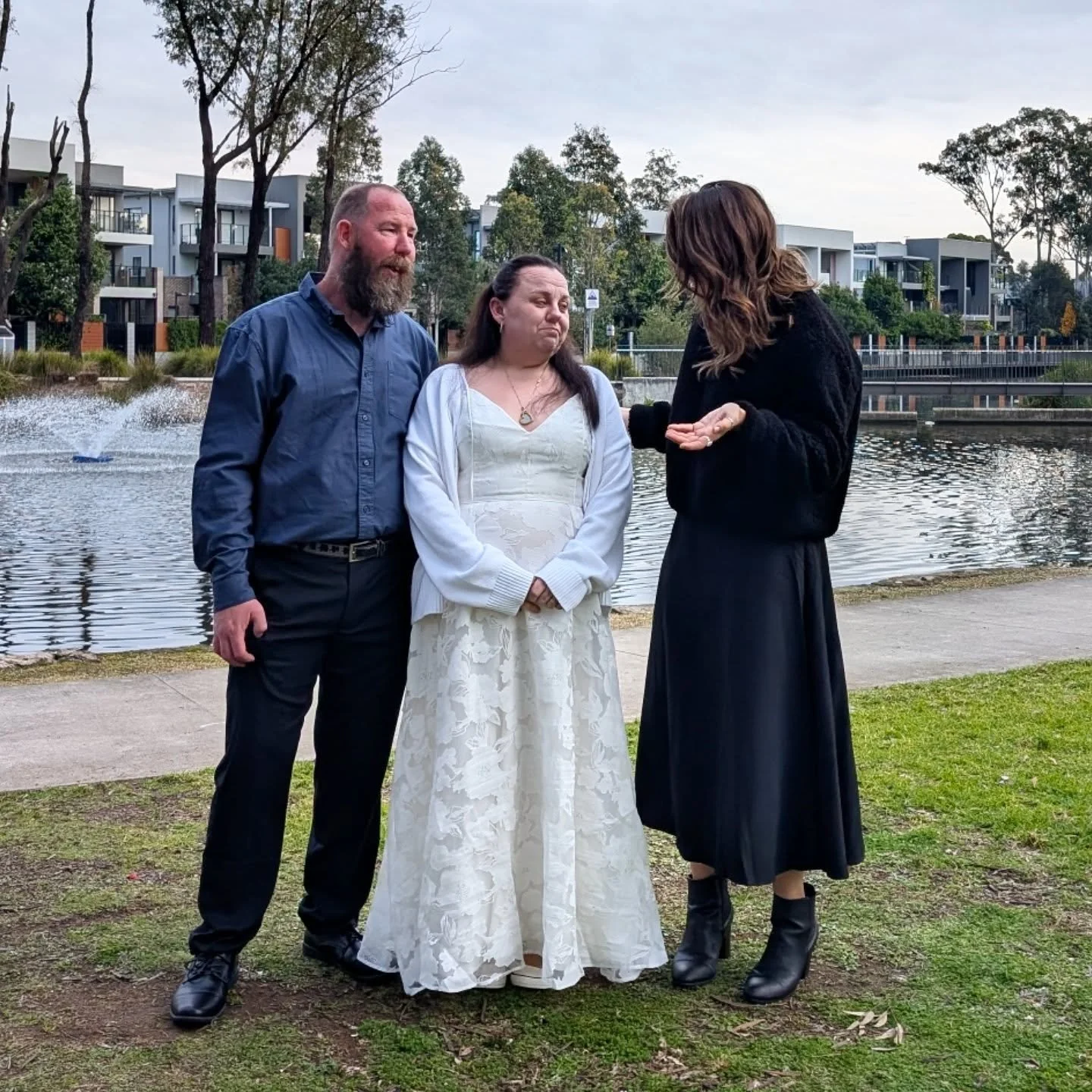 What do you mean you're the first in your family here today to get married?! Let's do this Tabetha &amp; Chris🕺🏼💃🏻