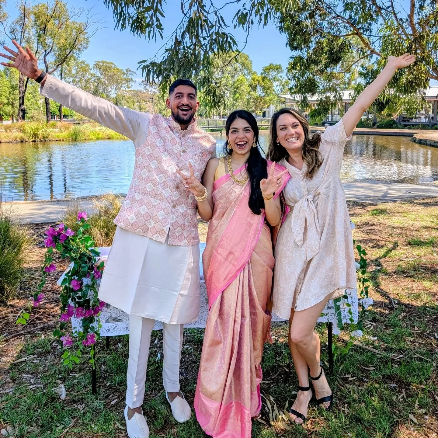 What a gorgeous day to celebrate this beautiful match made in heaven! So much fun and such a positive energy around them this morning, this is what it's all about 🫶🏽