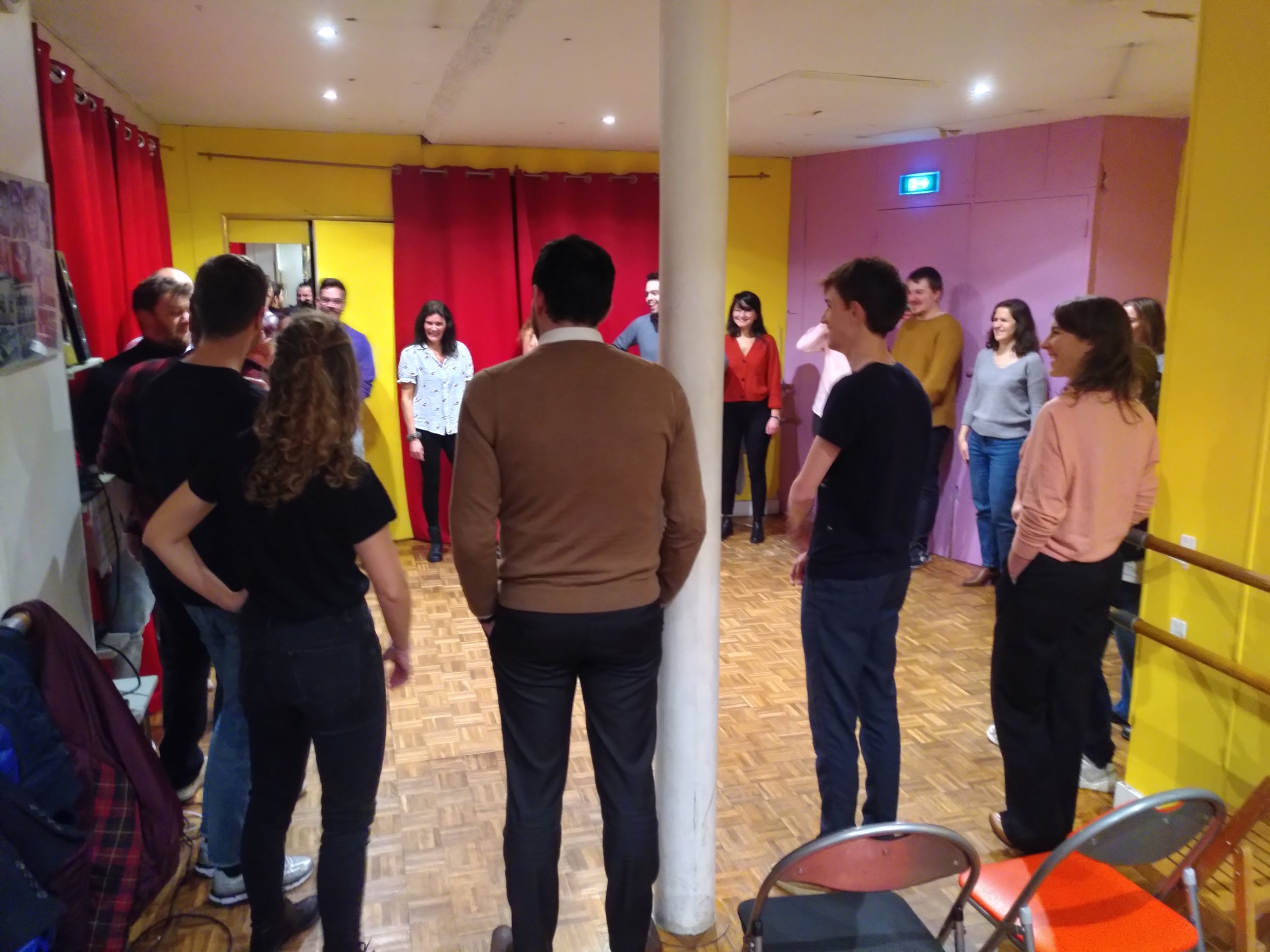 Cours de théâtre d'impro