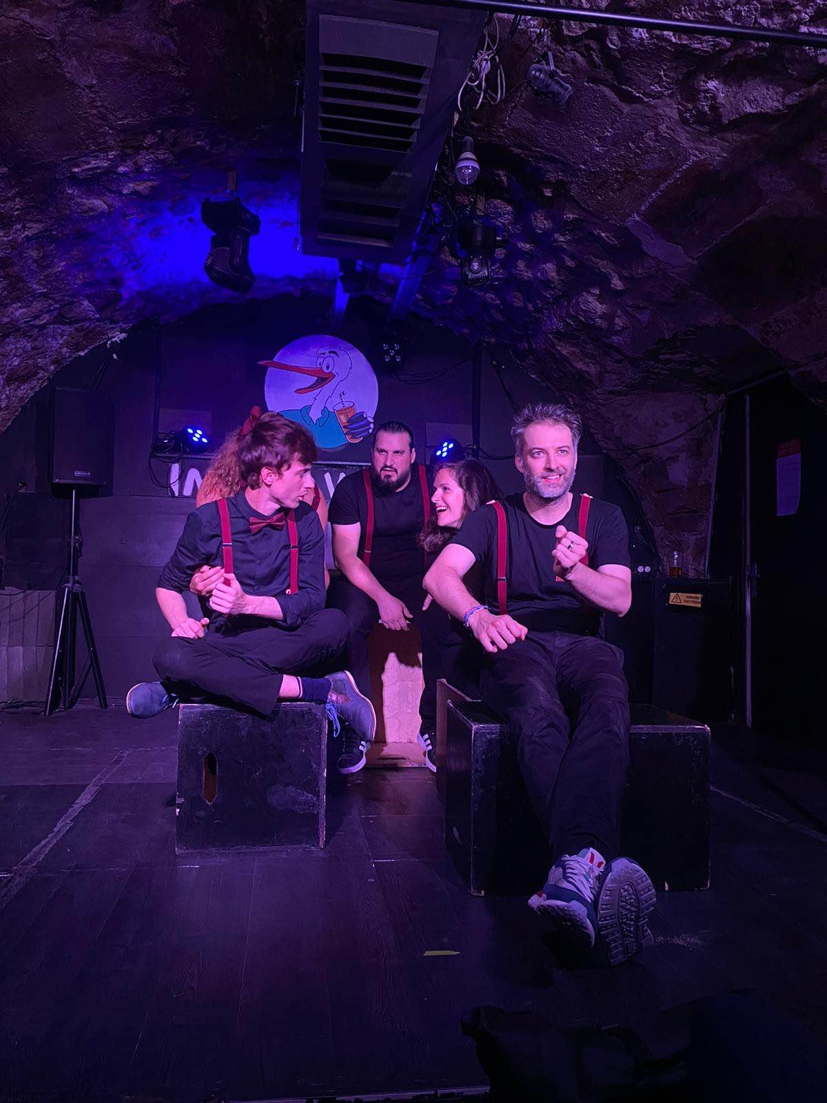 Spectacle d'impro de la Compagnie Merlot