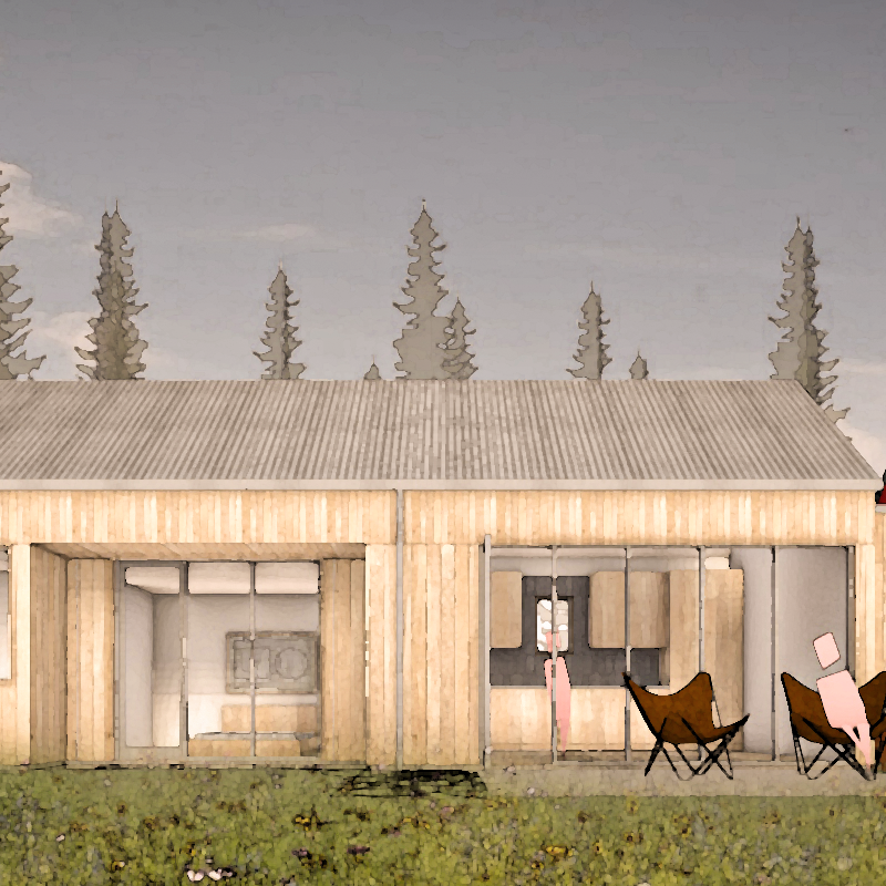 Back Barn Elevation