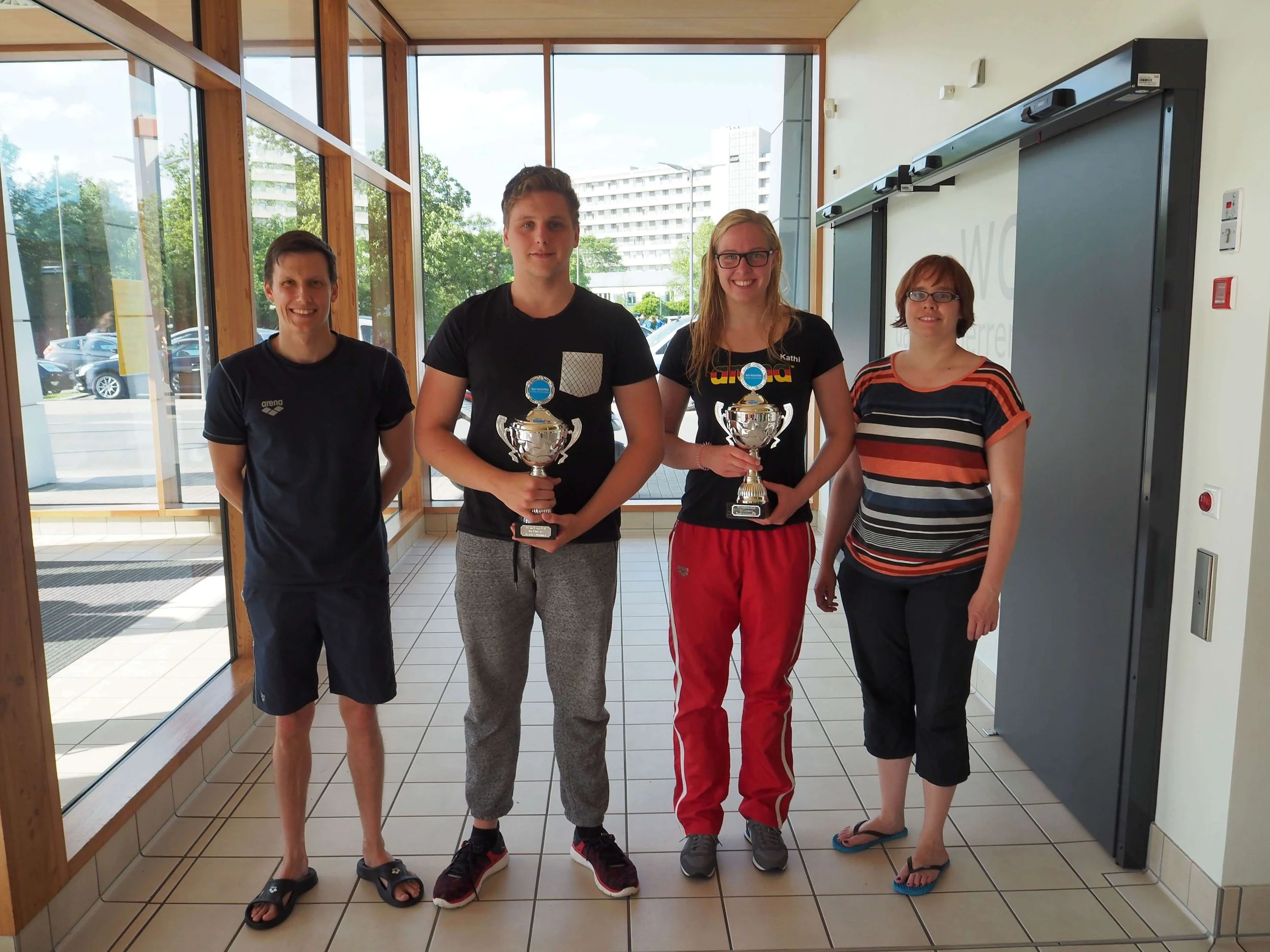 Schwimmer und Staffeln zeigen vollen Einsatz bei den Stadtmeisterschaften