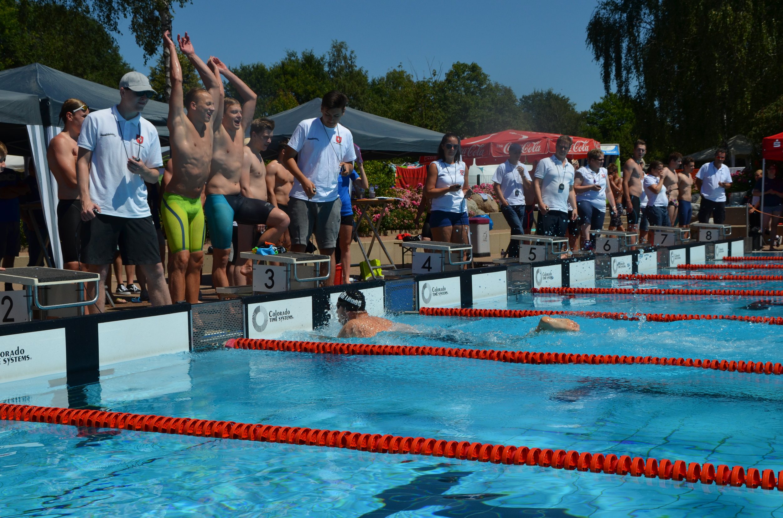 Lippepokal 2018 - Bei besten Wetter war der internationale Freibadwettkampf in Lünen ein voller Erfolg!
