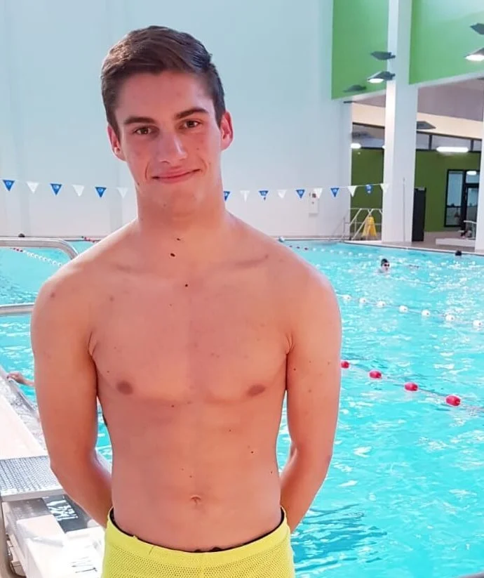 Jan Böckmann ist Pechvogel und Schwimmer des Tages zugleich