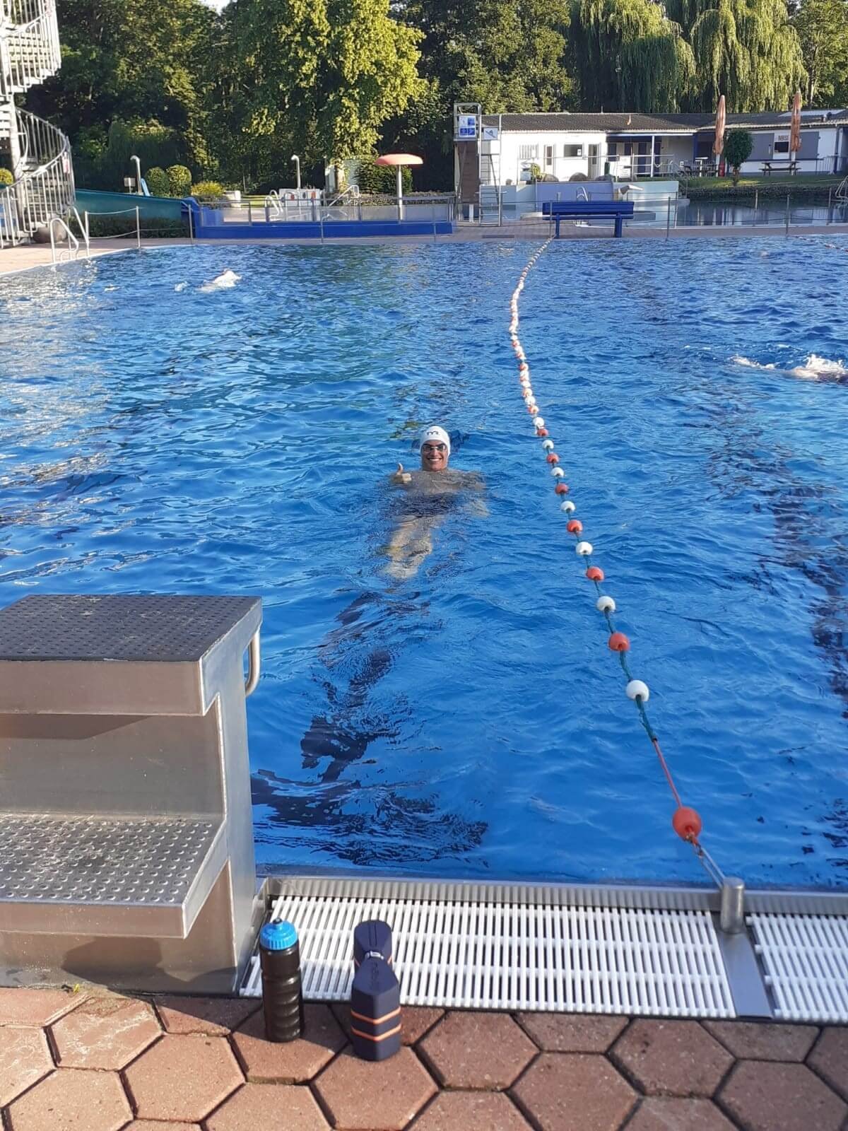 Langsam zurück ins Wasser