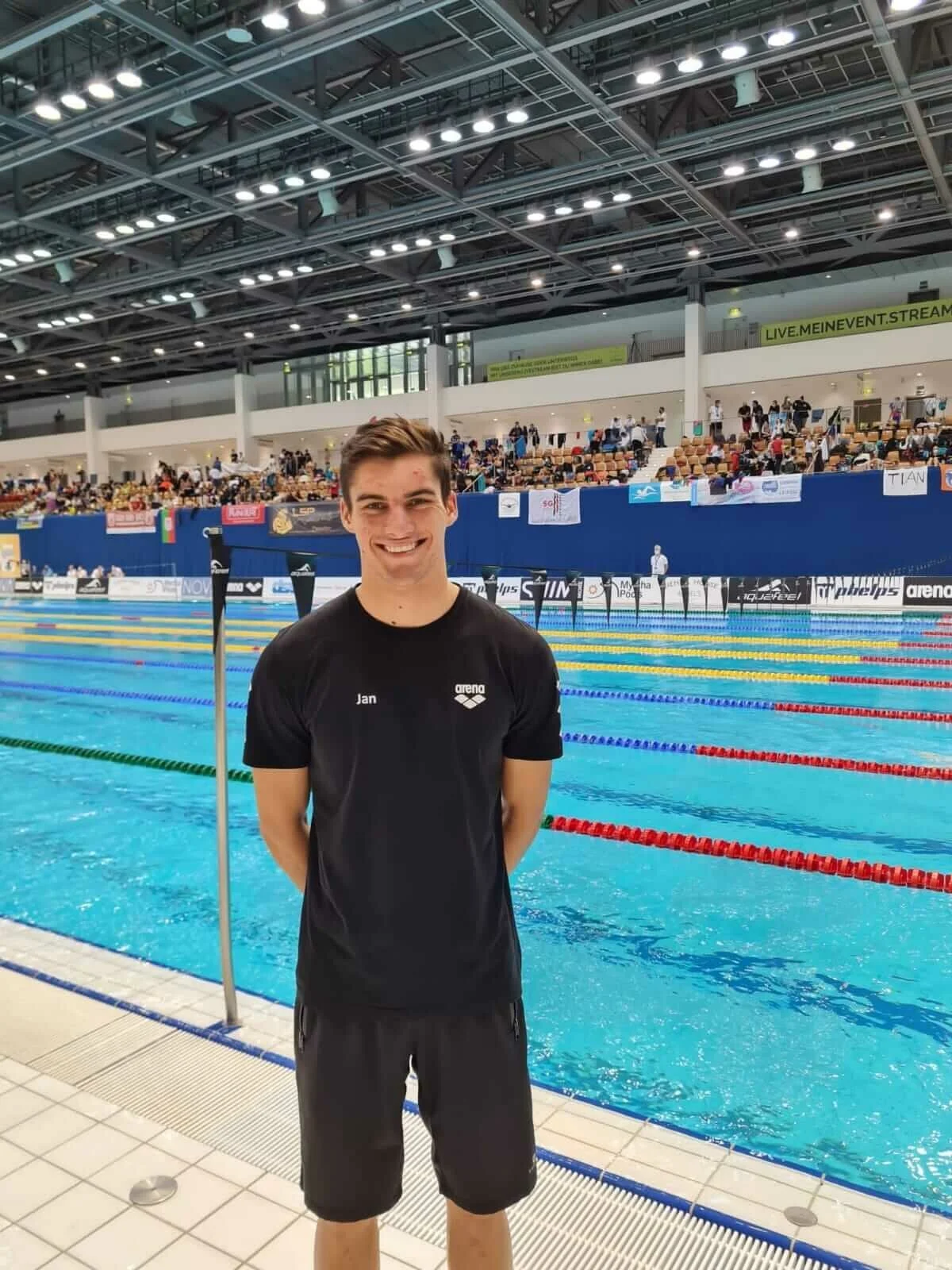 Jan Böckmann auf den Deutschen Jahrgangsmeisterschaften in Berlin