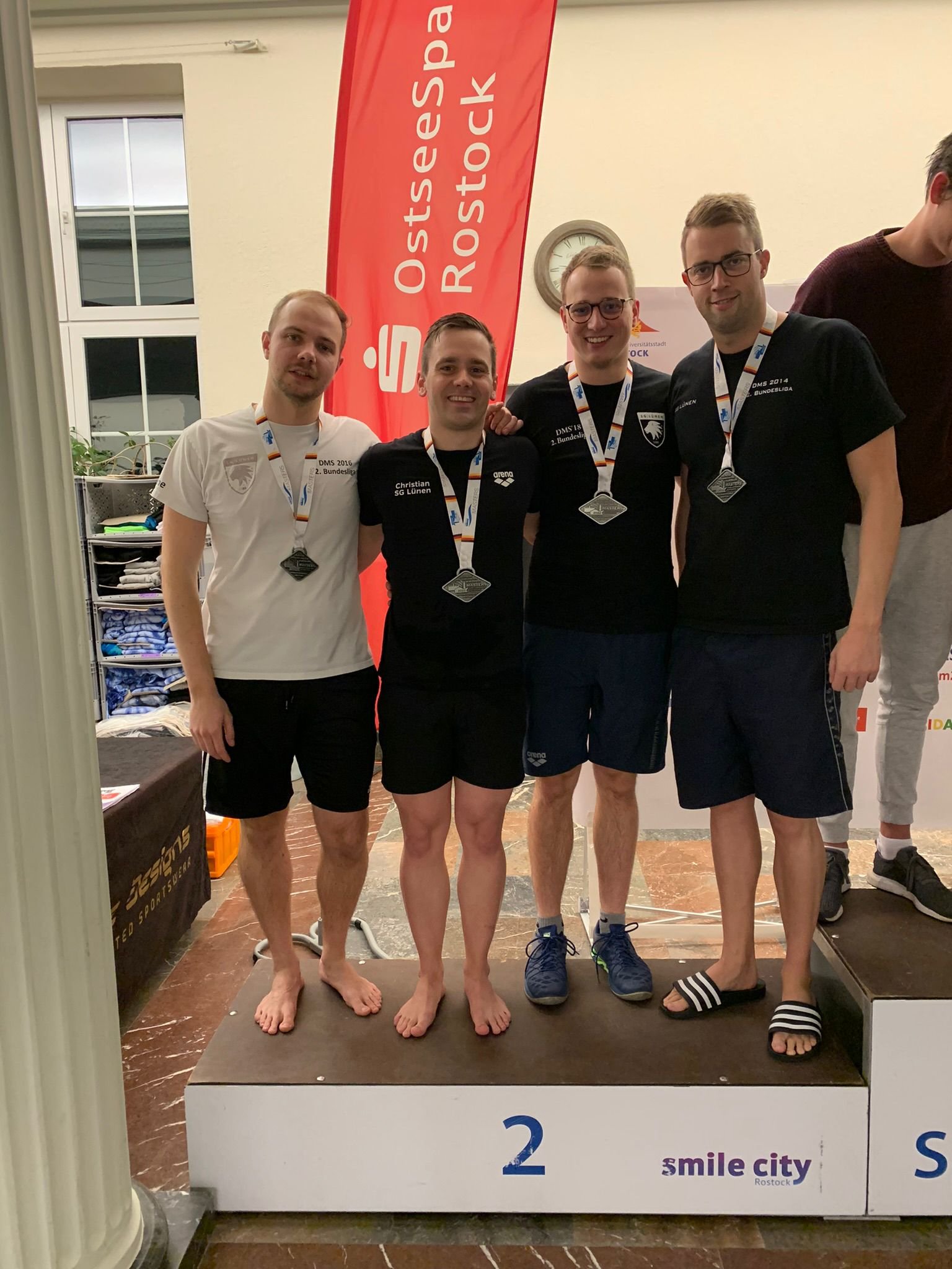 Medaillen bei den Deutschen Kurzbahnmeisterschaften der Masters in Rostock