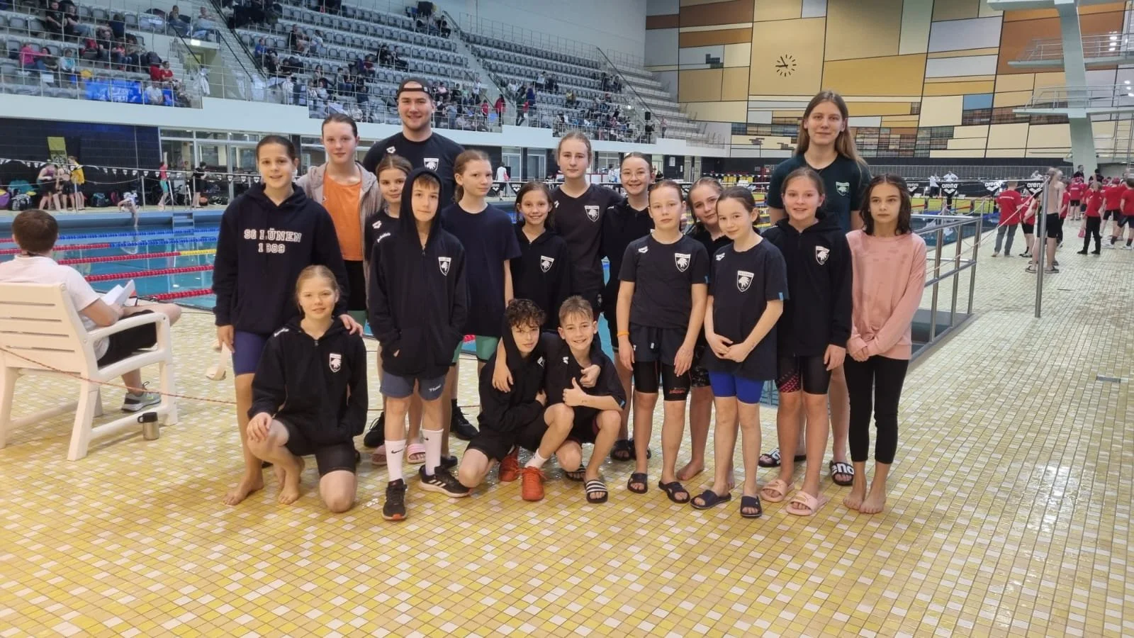 Bestzeiten-Regen für die SG Lünen beim Schwimmfest in Dortmund
