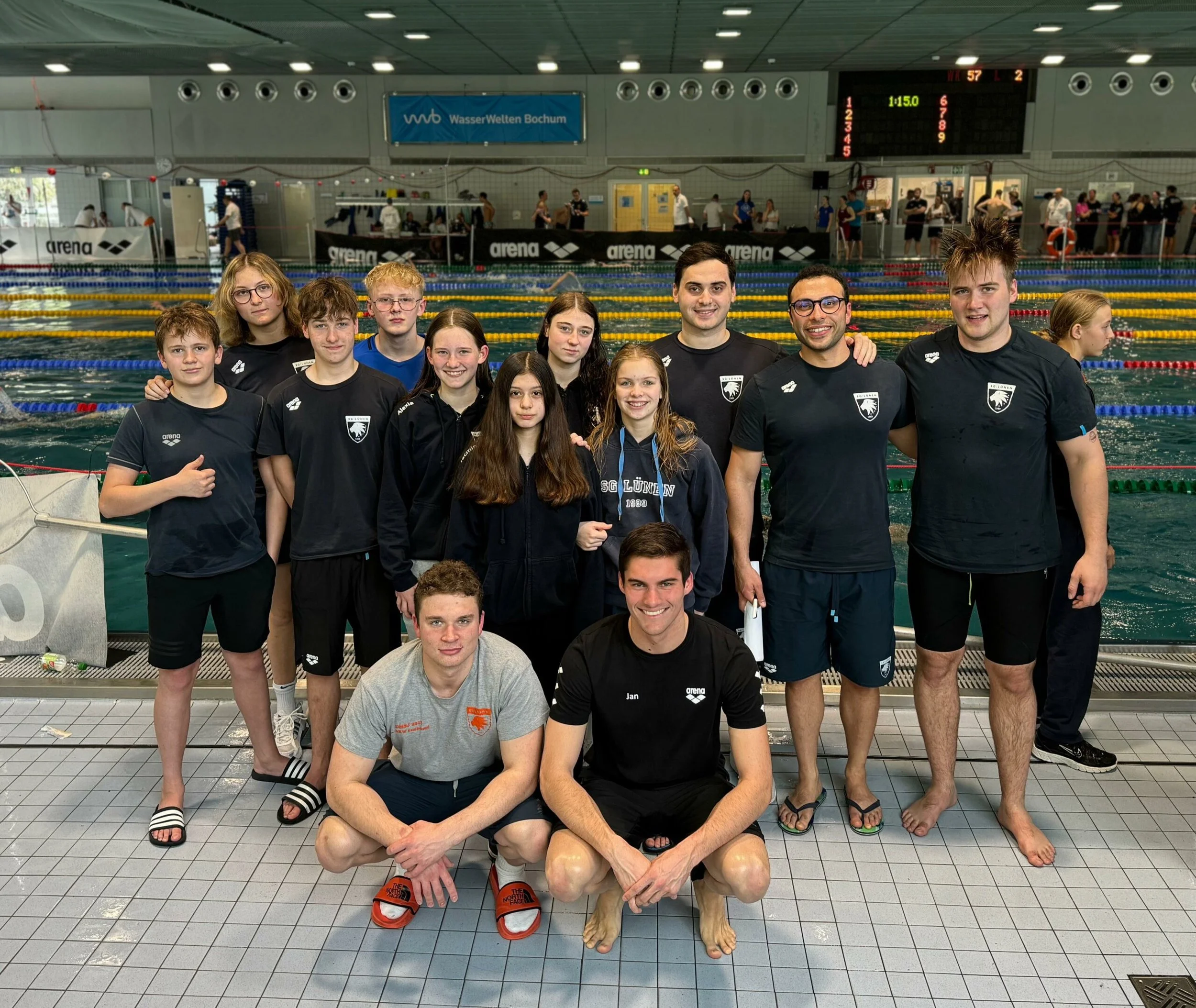 Medaillen, Finals und ein Mystery Medley für die SG Lünen