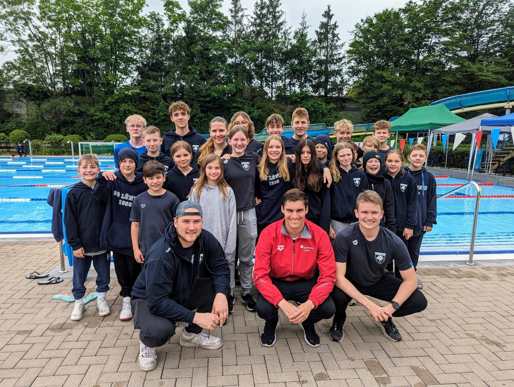 SG Lünen trotzt Wetter bei Südwestfälischen Meisterschaften im Freibad