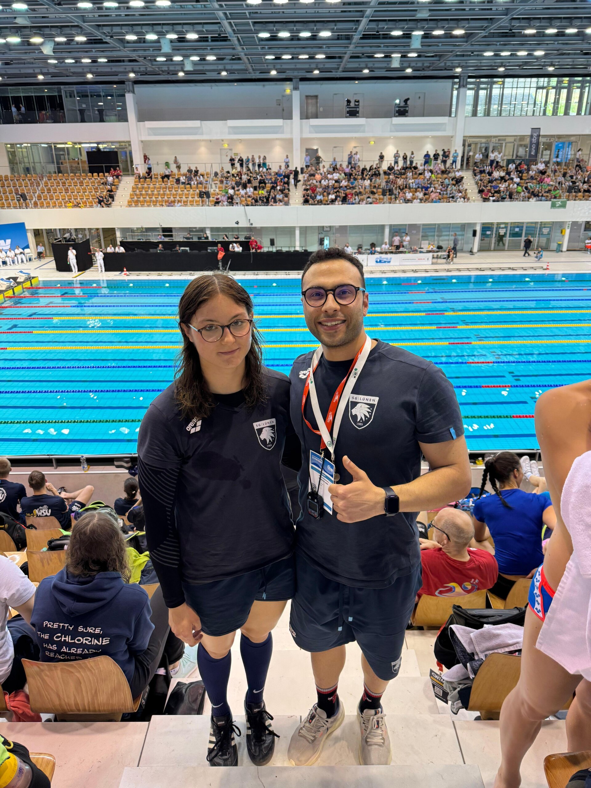 Lara Vogt sammelt erste Erfahrungen bei den Deutschen Meisterschaften