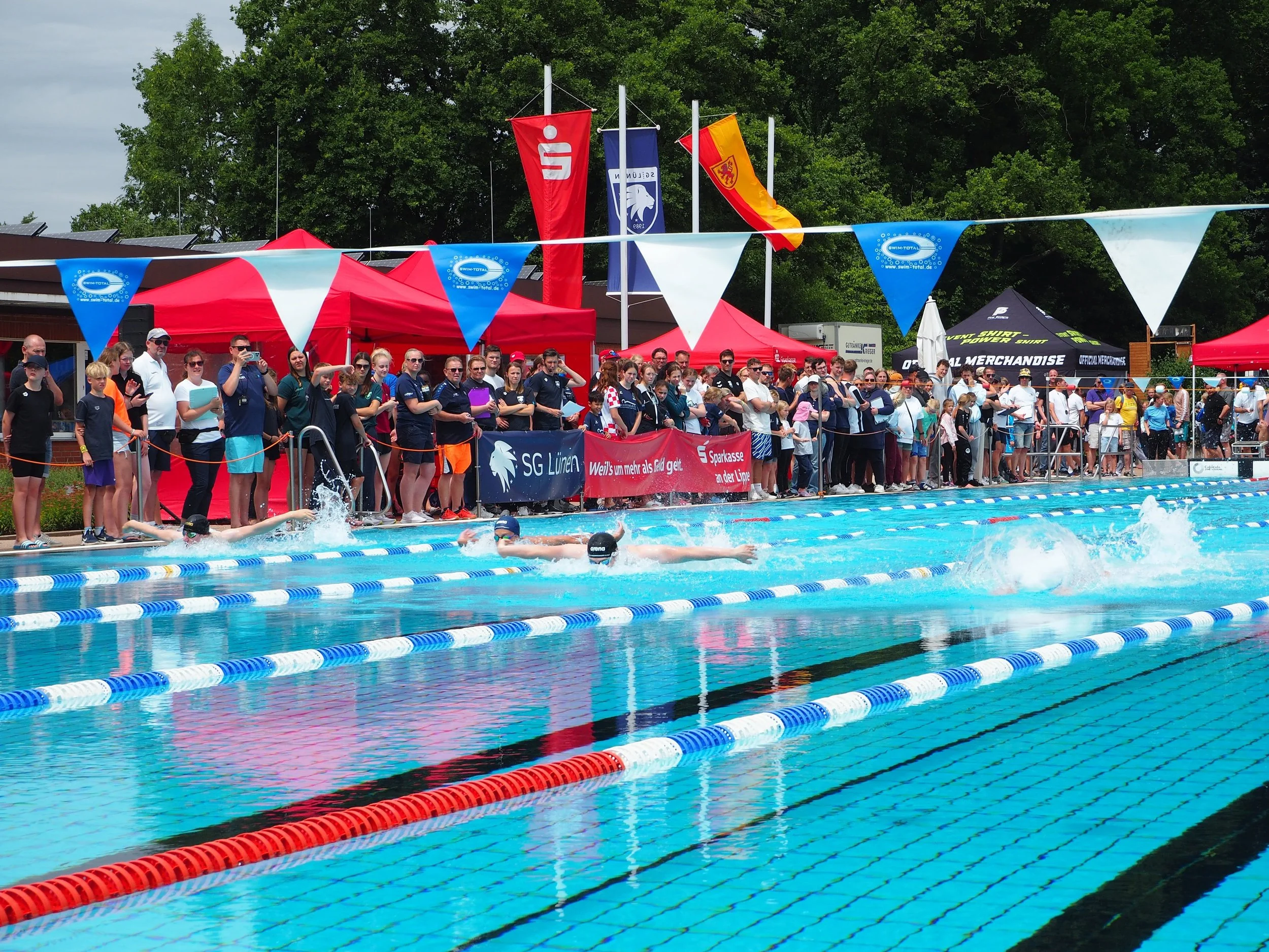 Erfolgreicher Lippepokal im Freibad Cappenberger See