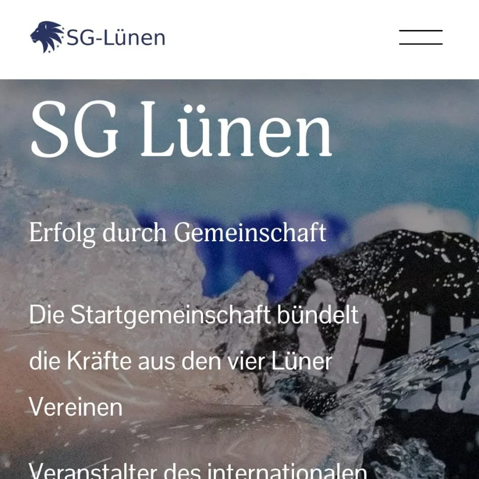 🚀 Neue Website der SG L&uuml;nen ist online!

Wir haben unsere neue Homepage gelauncht:
🌐 www.sg-luenen.de

Dort findet ihr jetzt schon viele Infos rund um unseren Verein:
🏊&zwj;♂️ News
👥 Mannschaften
🏆 Wettk&auml;mpfe
🥇 Lippepokal
und vieles m