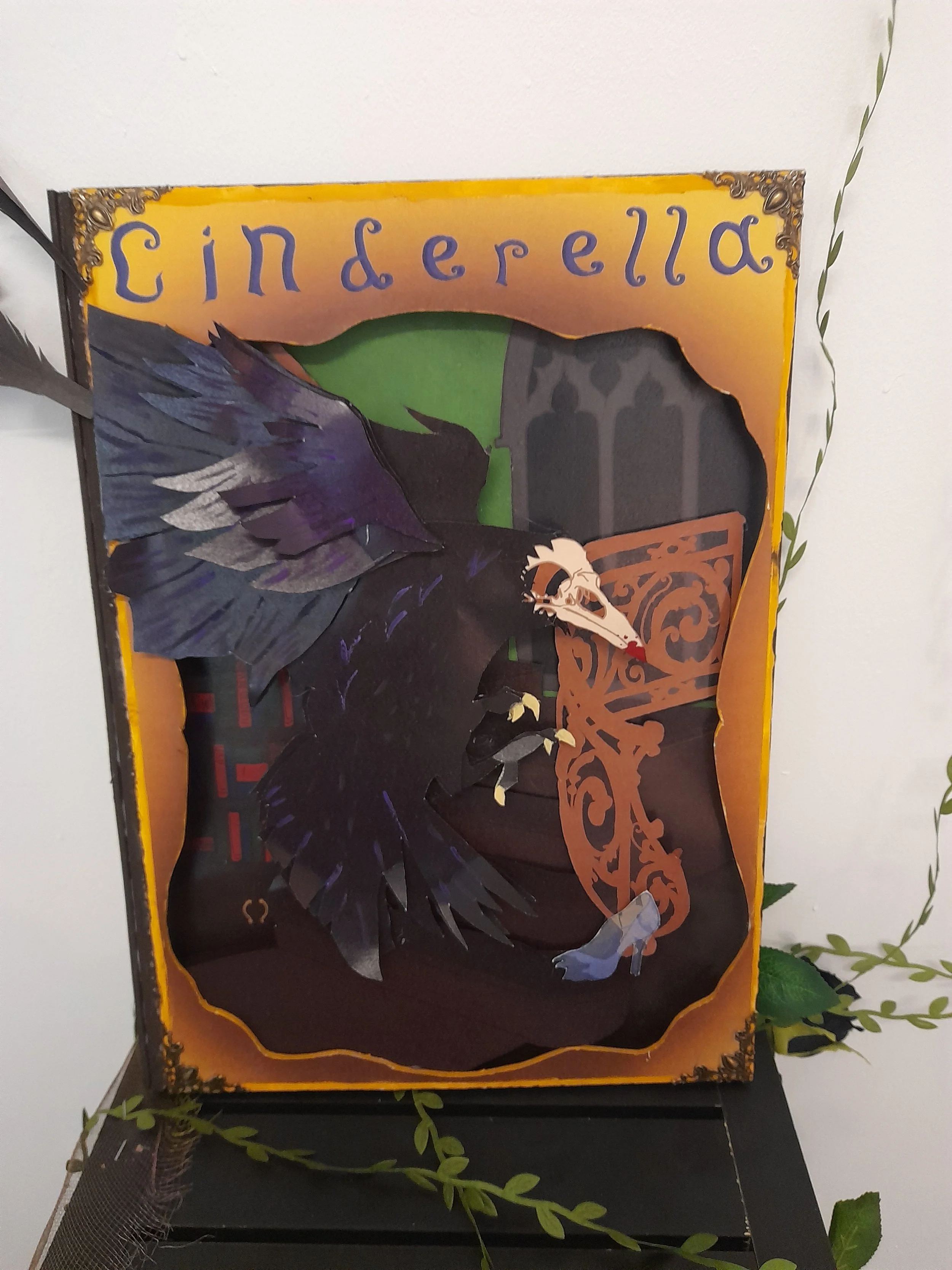 See how I turn old stories into modern art pieces.