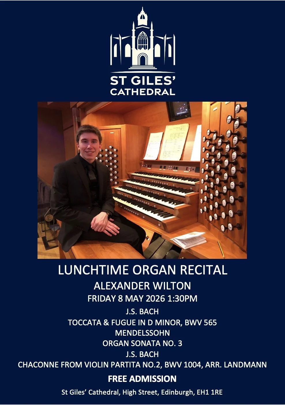 Lunchtime Organ Recital