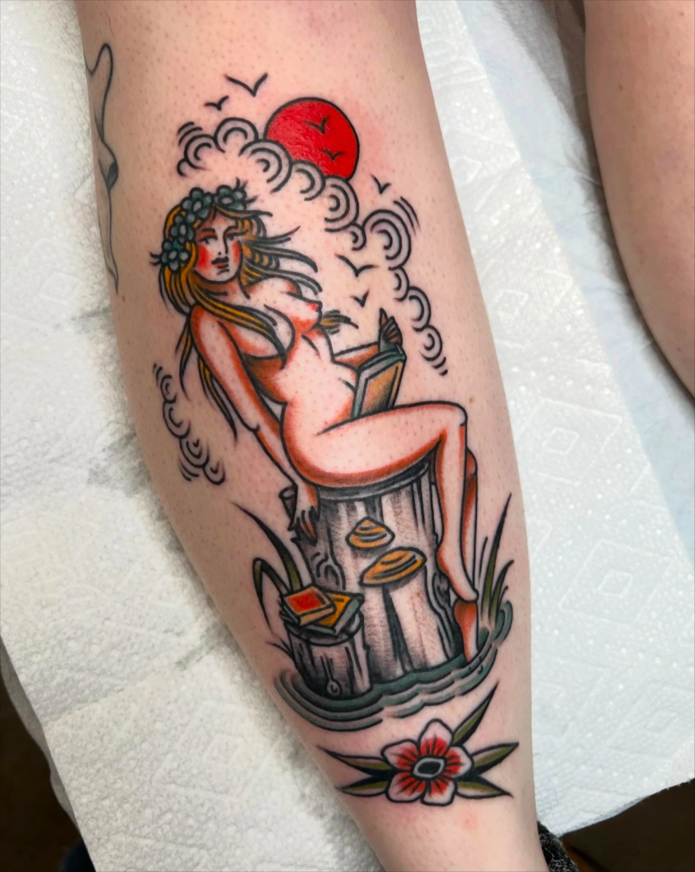 Done by @sillysilje ✨

Dm, email or call the shop for info &amp; booking:

✉️Booking.ironshield@gmail.com
☎️ +47 996 10 098

#ironshieldtattoo #sandnestattoo