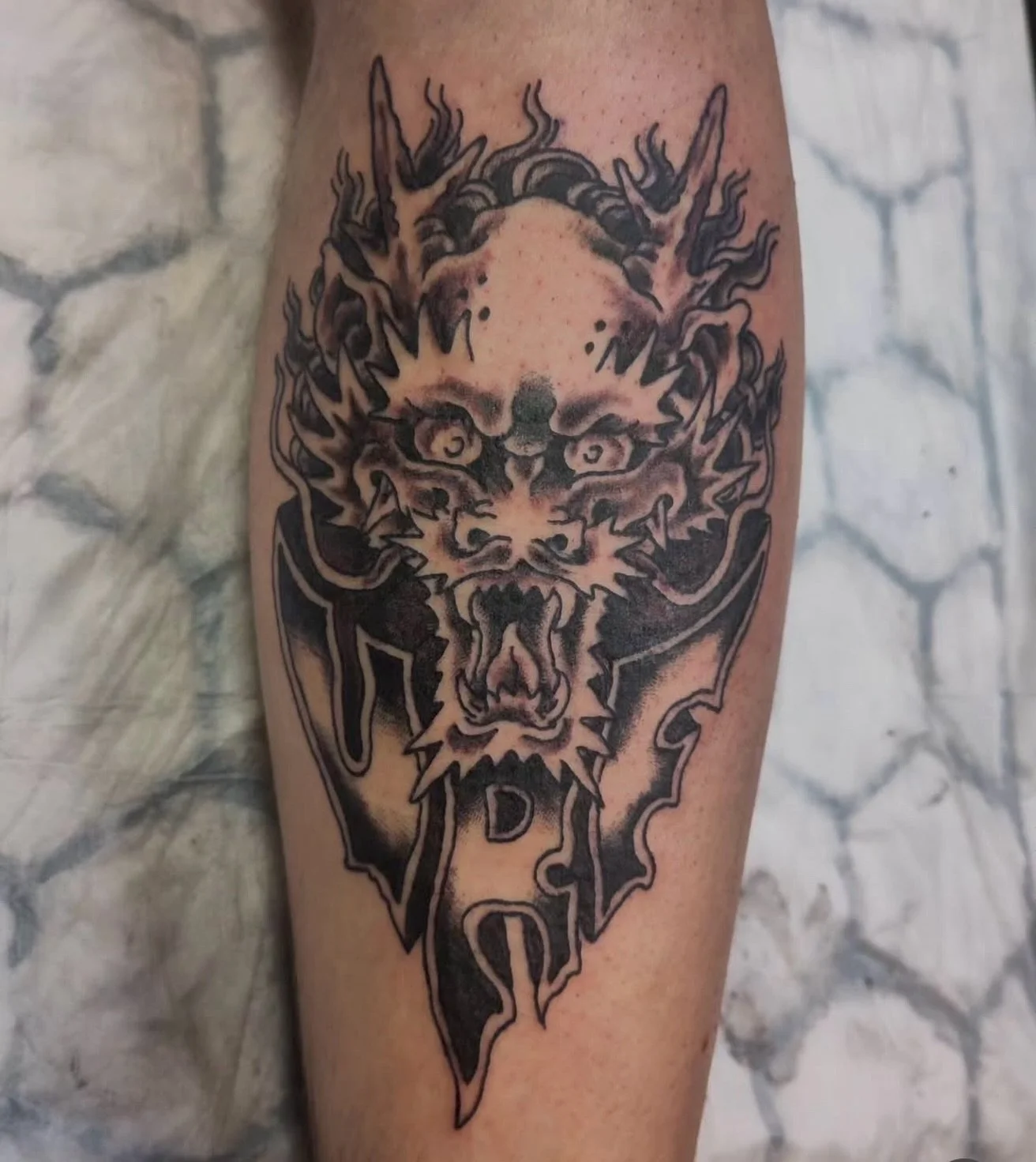 @vrfdownhill tattoo by apprentice @downhillbilly_tattoo 

Dm, email or call the shop for info &amp; booking:

✉️Booking.ironshield@gmail.com
☎️ +47 996 10 098

#ironshieldtattoo #sandnestattoo #gehenna