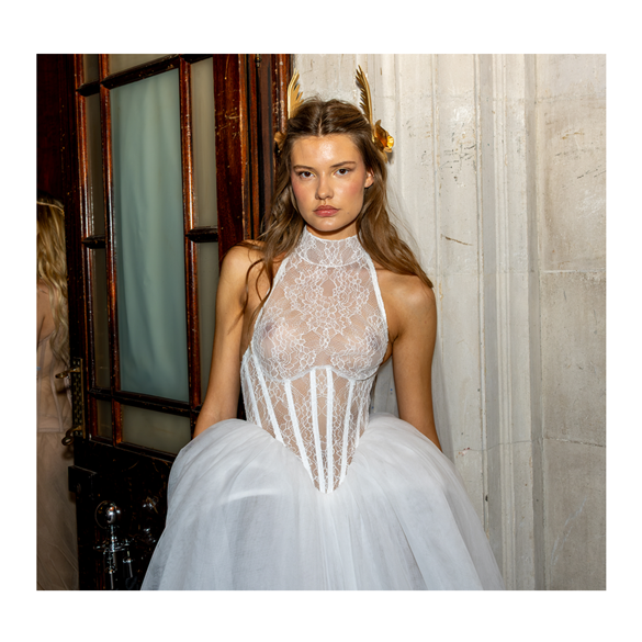 aadnevik  ss27 London fashion week behind the scenes