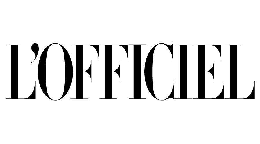 Black text displaying the word 'L'OFFICEL' in a bold, serif font on a white background.