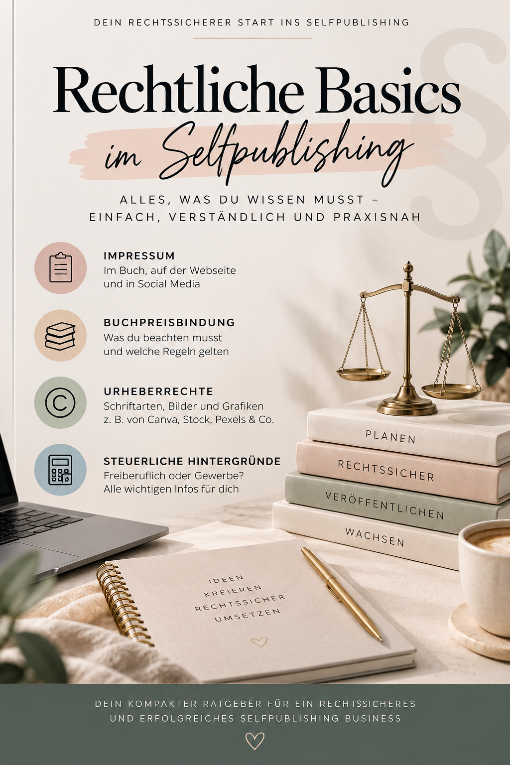 Workbook - Rechtliche Selfpublishing Basics